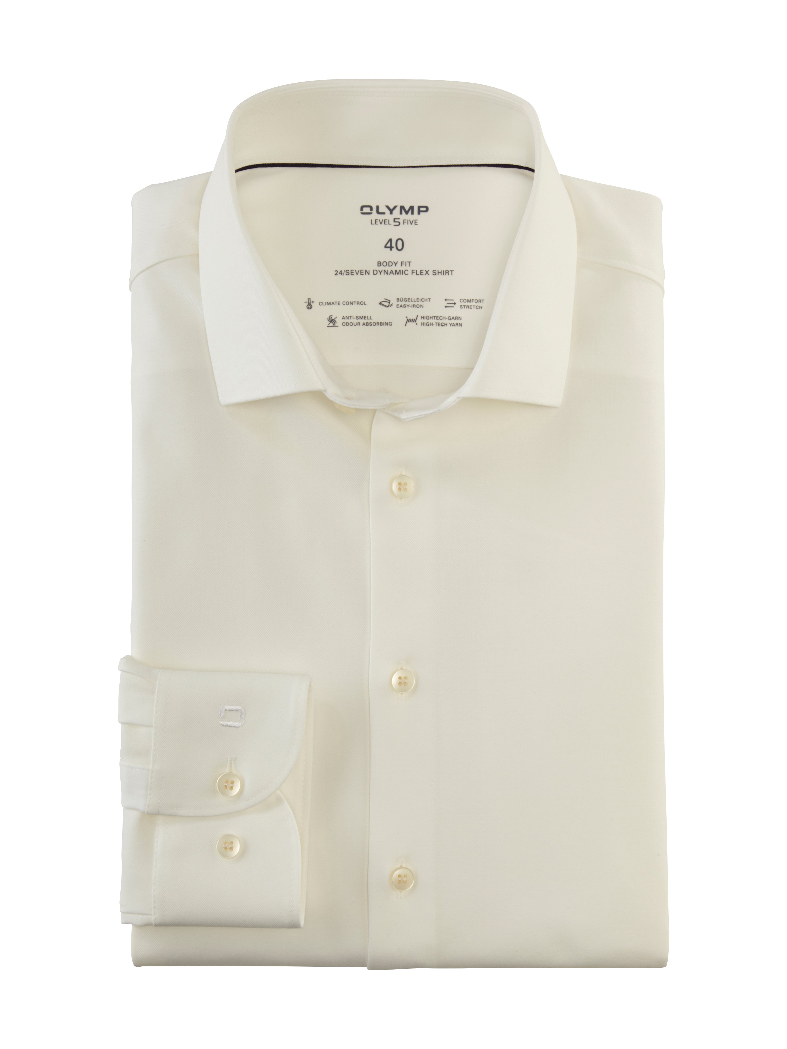 Olymp Herren Hemden lang Hellbeige