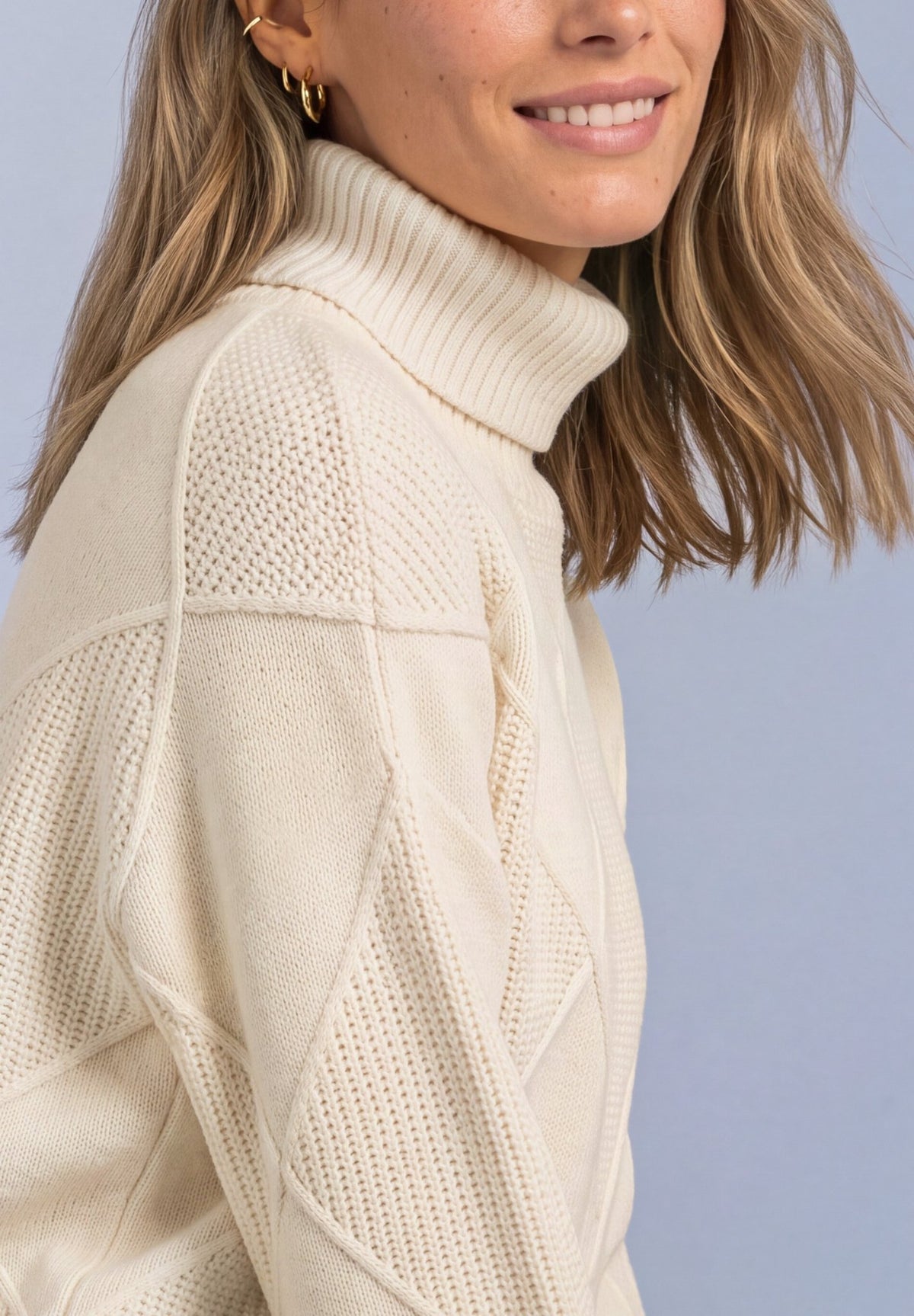 Street One Damen Pullover  Pure Beig