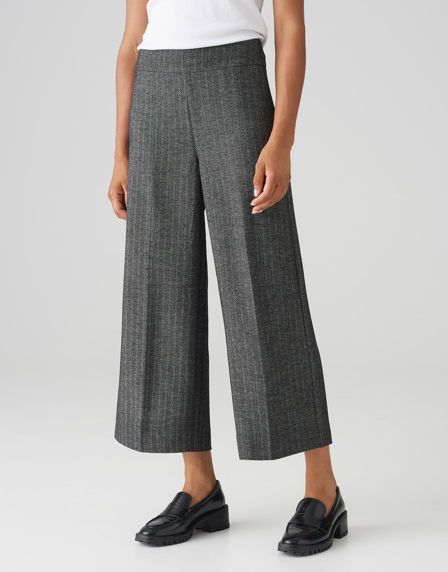 Opus Damen Hosen Black