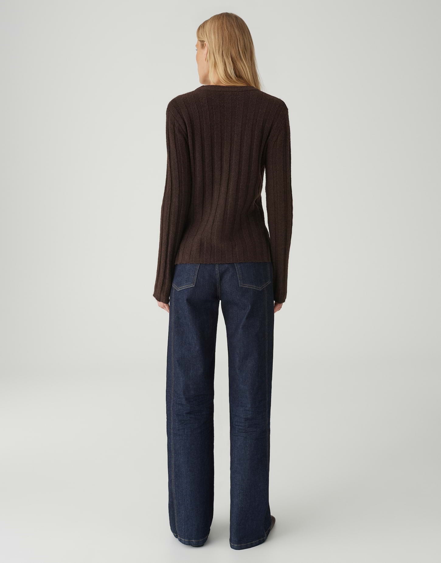 Opus Damen Pullover Coffee Bean
