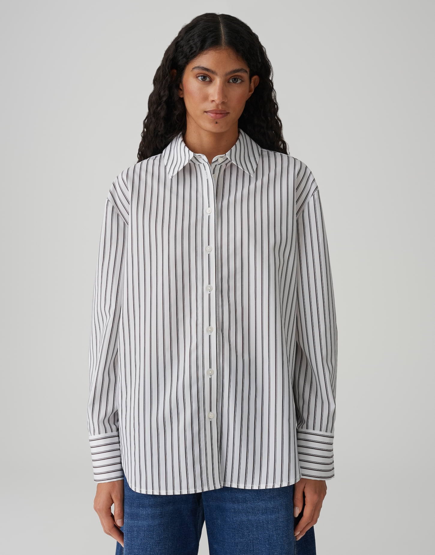 Opus Damen Blusen White