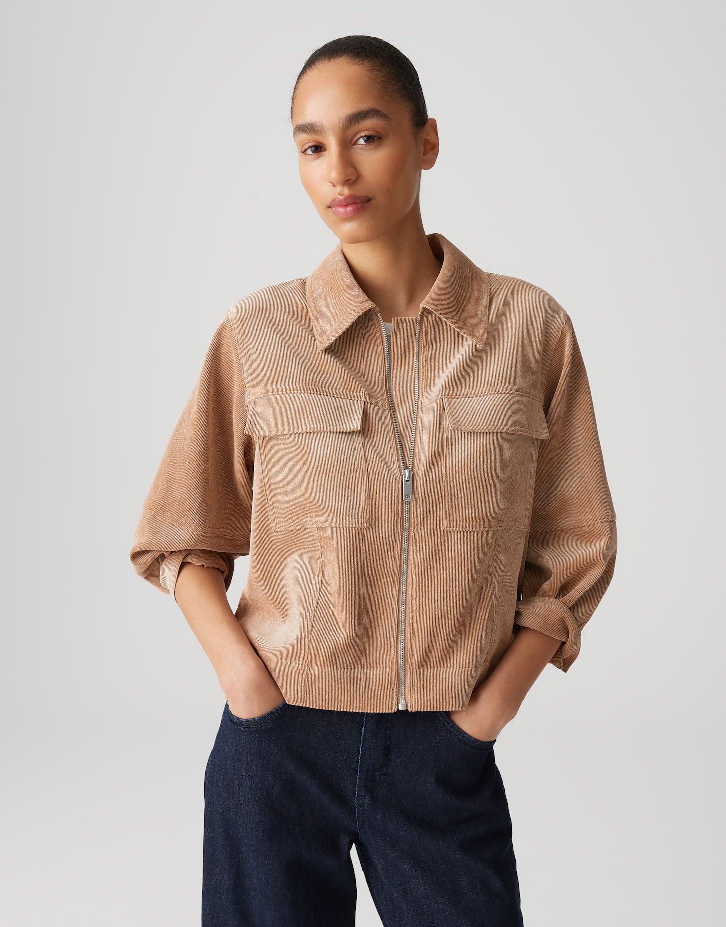 Opus Damen Jacken Golden Oak