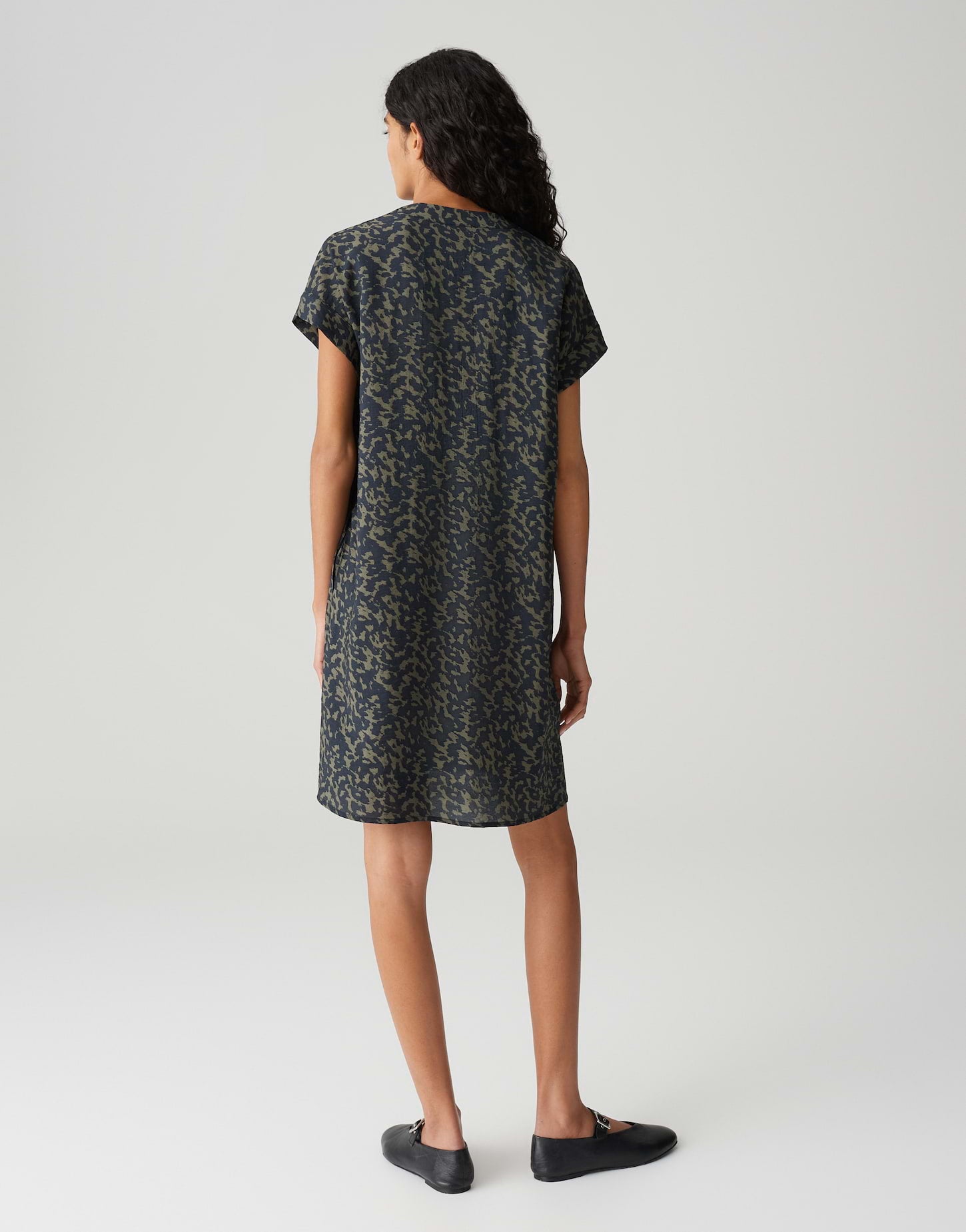 Opus Damen Kleider Coal Blue