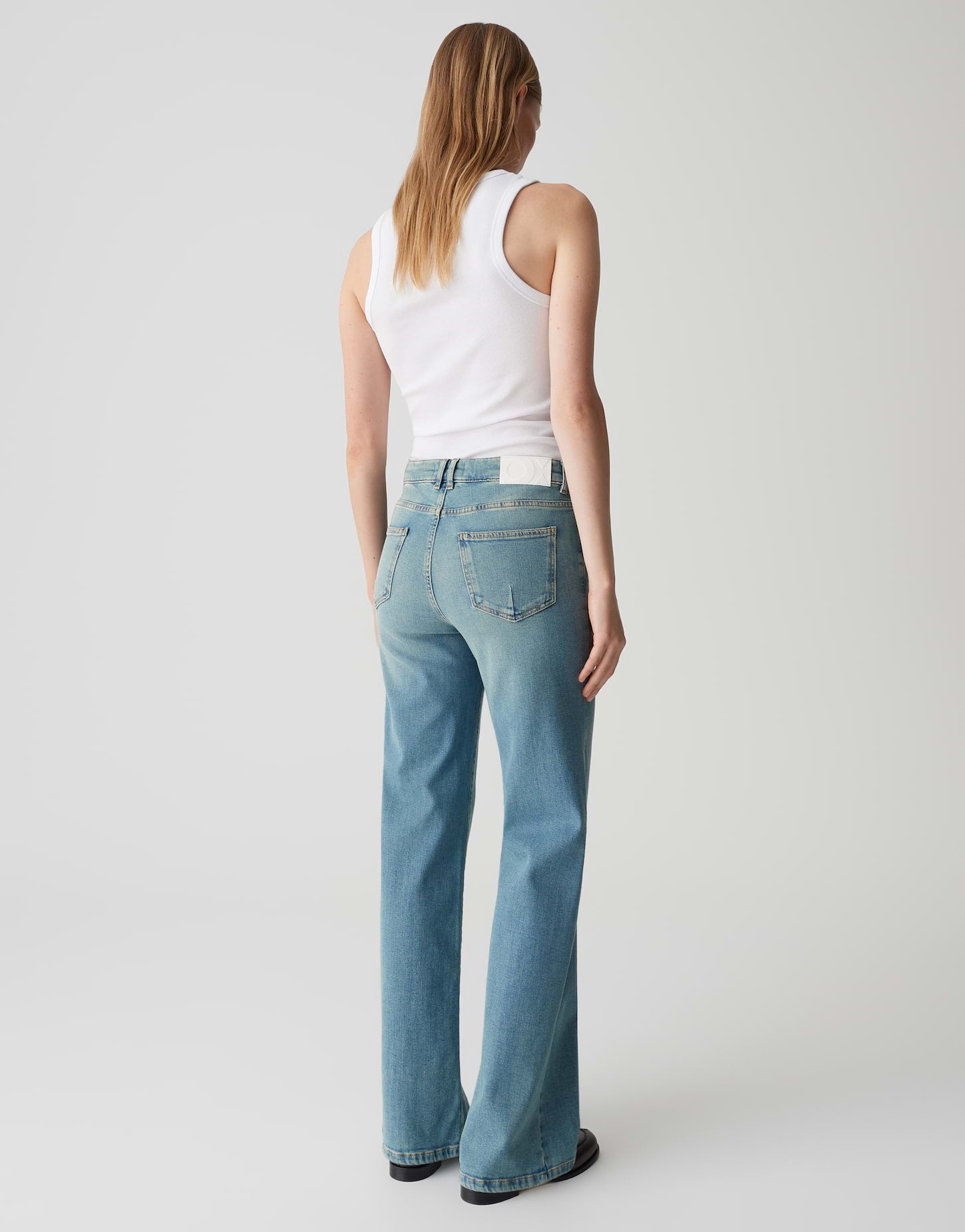 Opus Pants Damen Jeans Light Ice