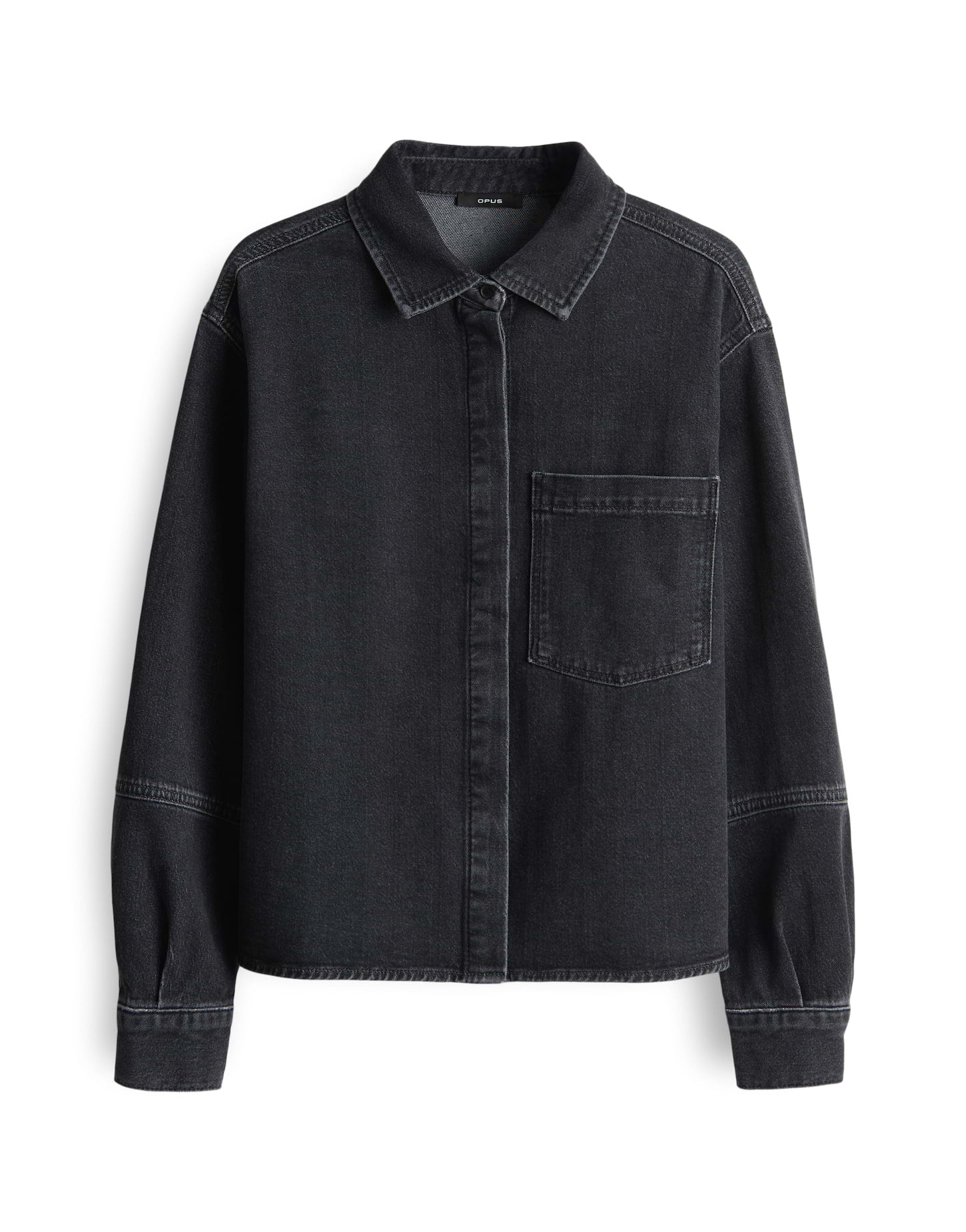 Opus Damen Blusen Mid Iconic Grey
