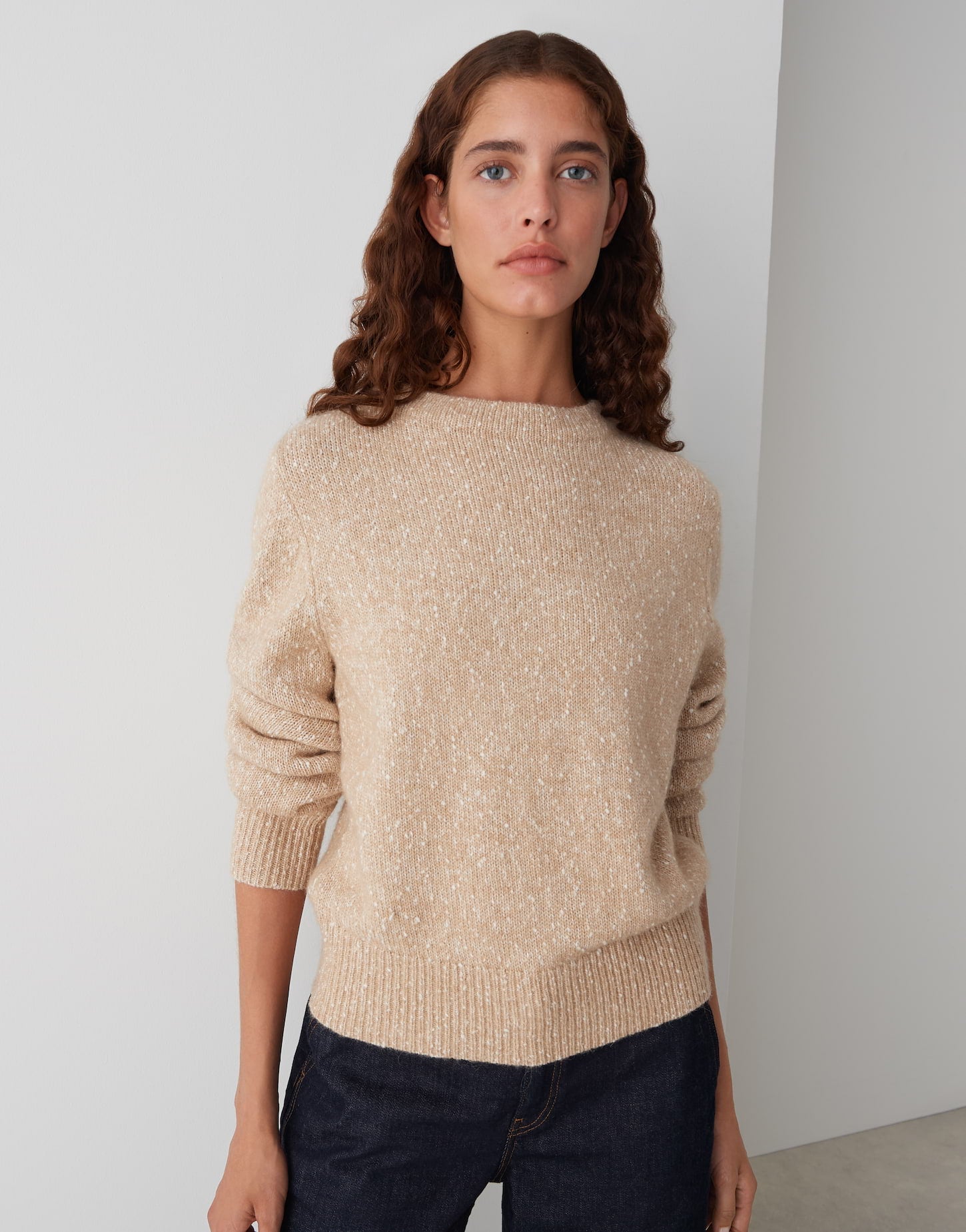 Opus Damen Pullover Caramel