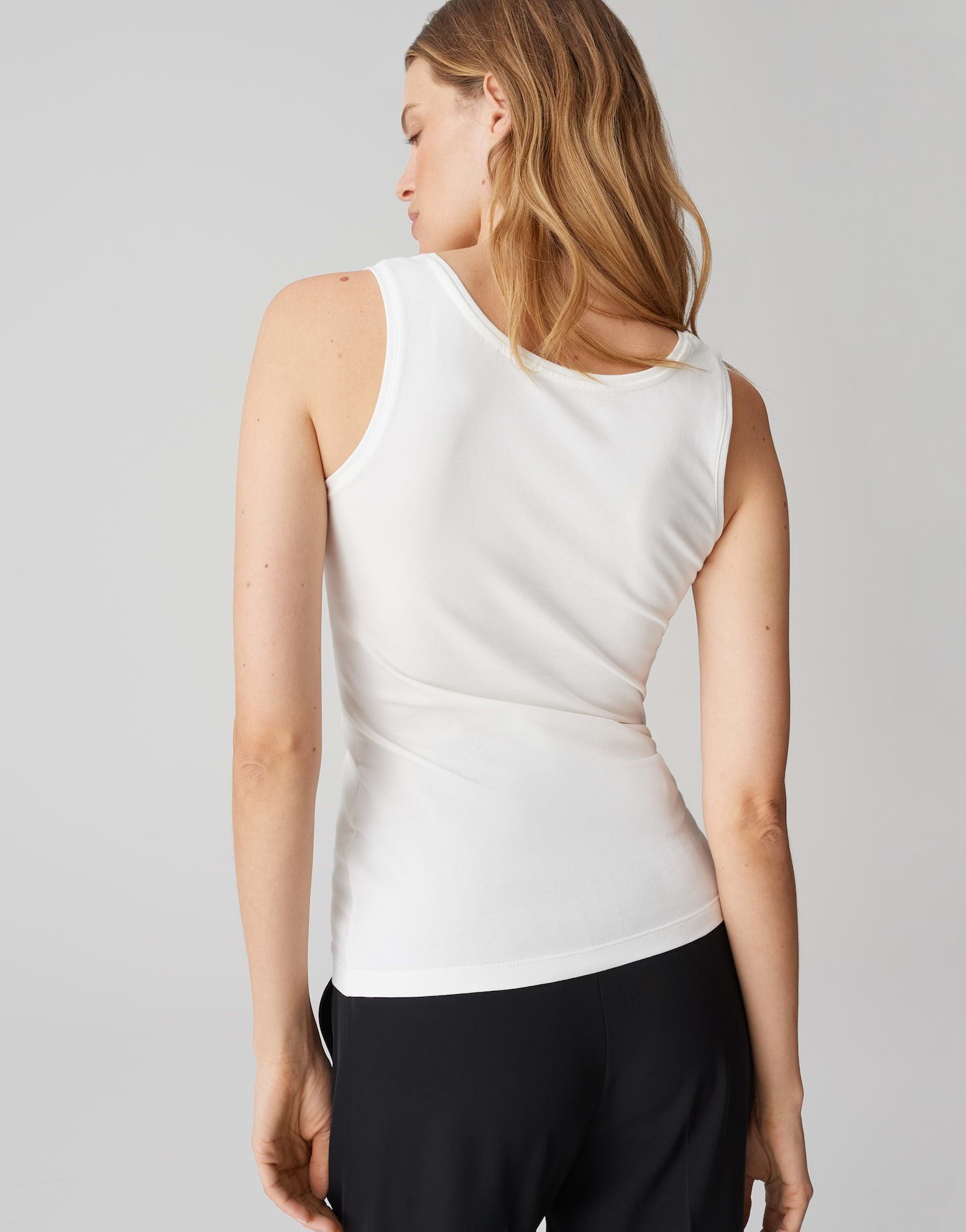 Opus Damen T-Shirts Milk