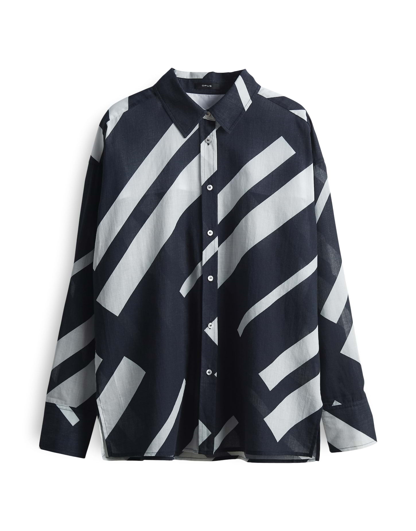 Opus Damen Blusen Coal Blue