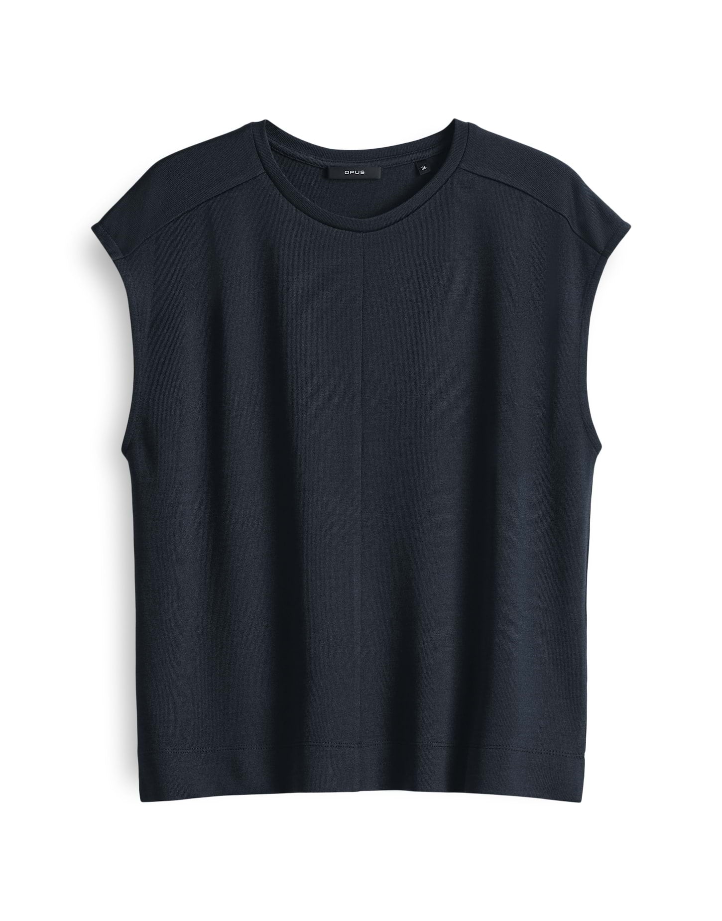 Opus Damen T-Shirts Coal Blue