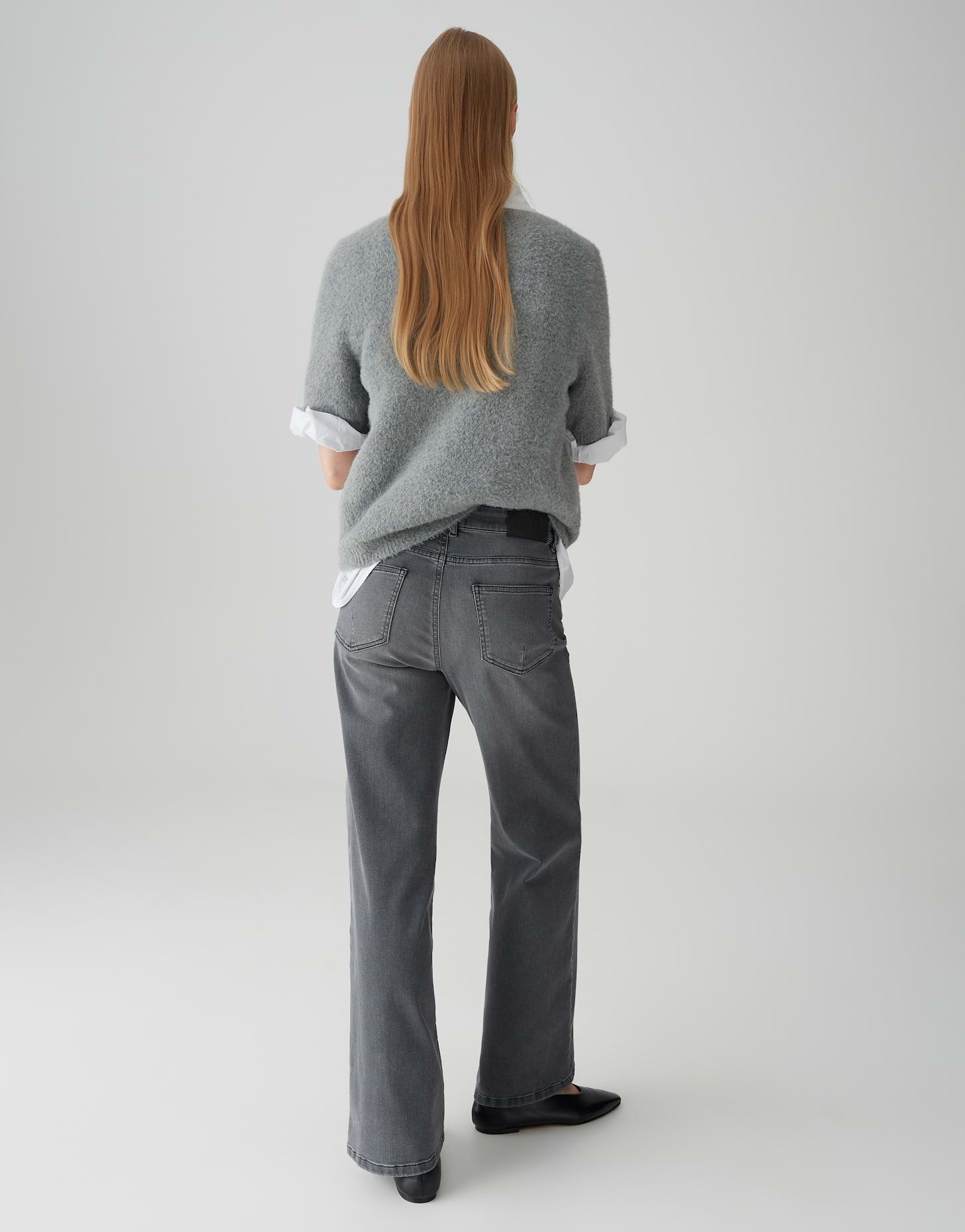 Opus Pants Damen Jeans  Mid Carbo
