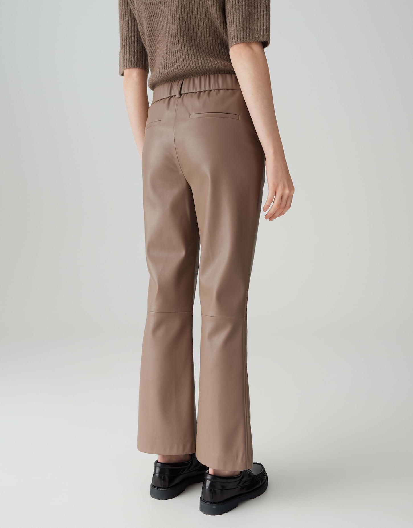 Opus Pants Damen Hosen  Warm Taup