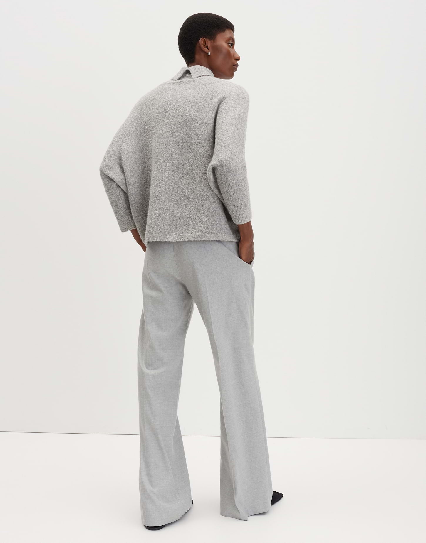 Someday Damen Pullover Hazy Fog Melang