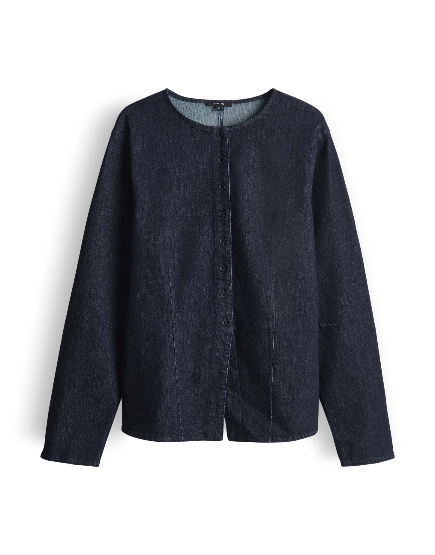 Opus Damen Blusen Dark Rinsed Blu