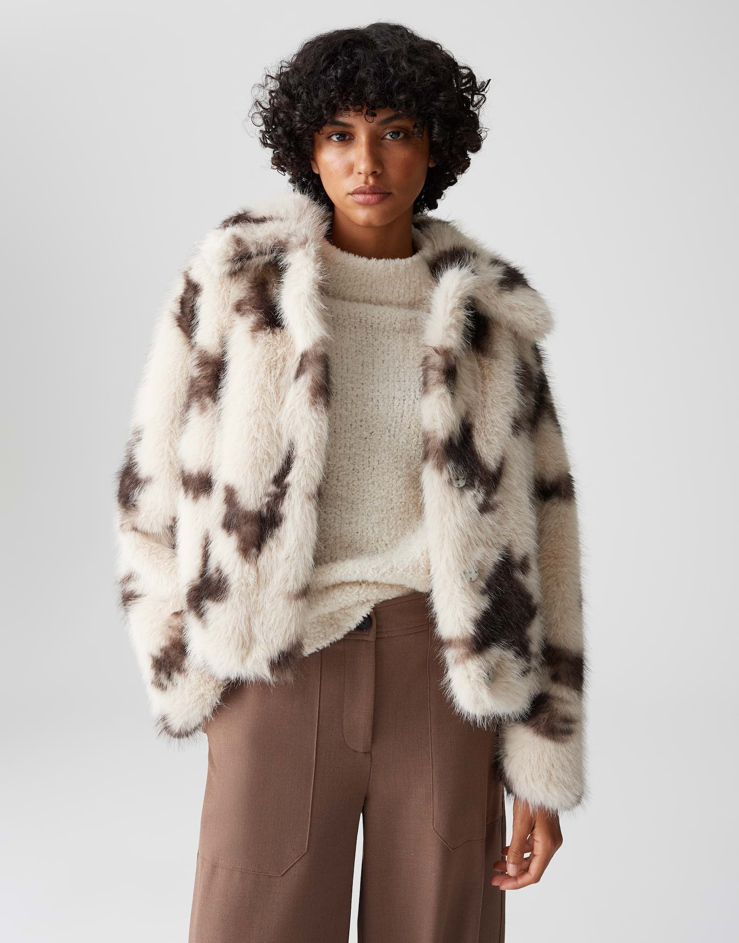 Opus Damen Jacken Macadamia
