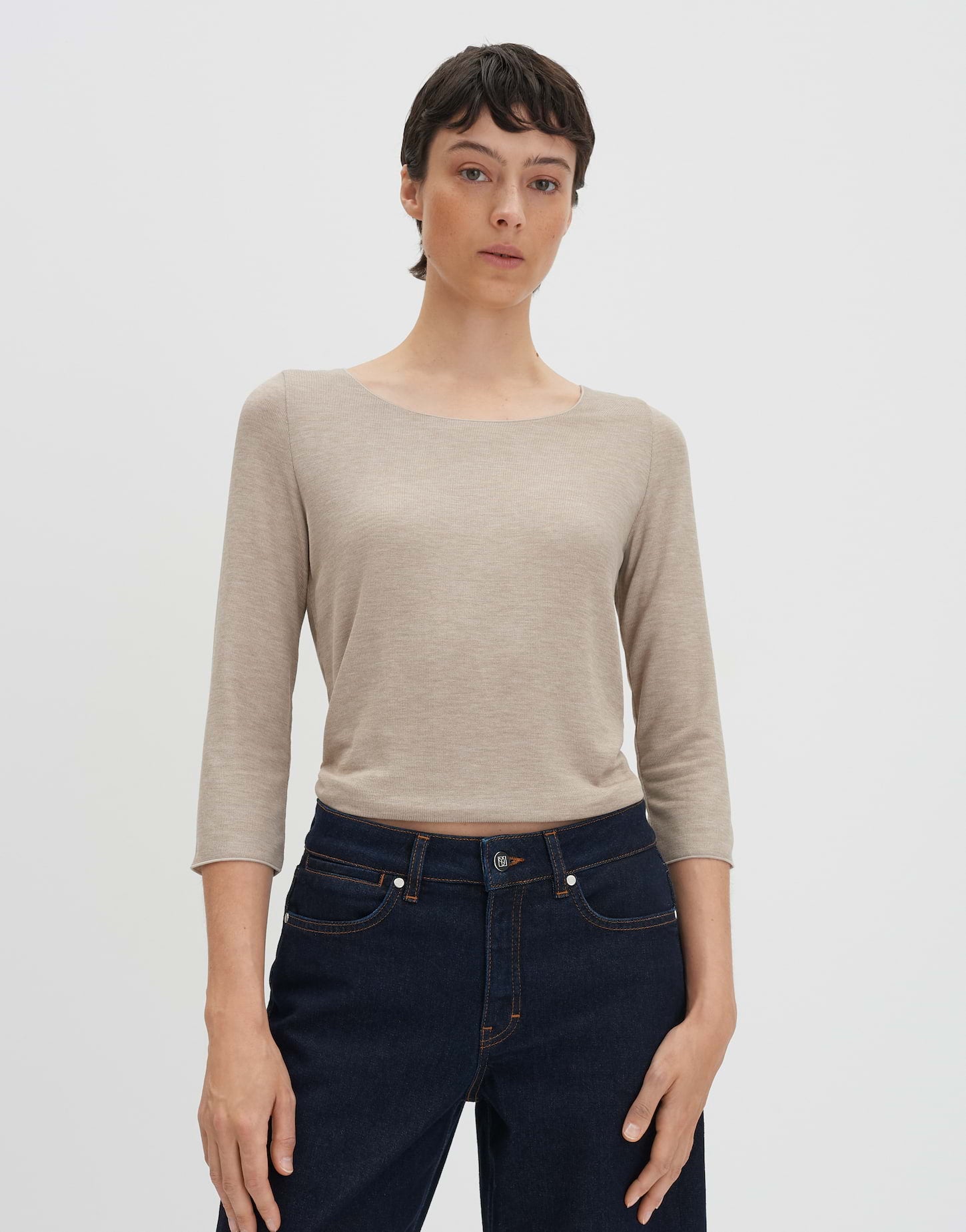 Someday Damen T-Shirts Brown Sugar