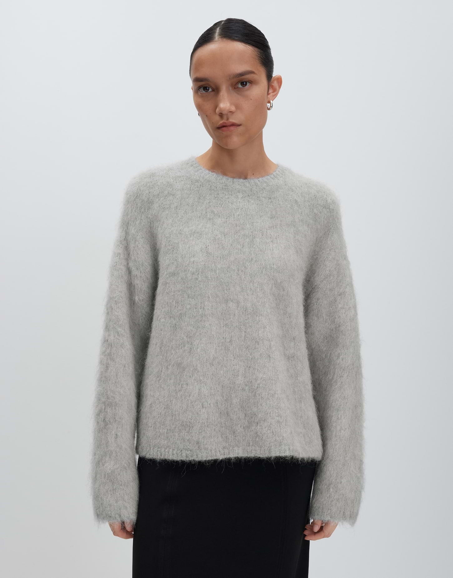 Someday Damen Pullover Hazy Fog Melang