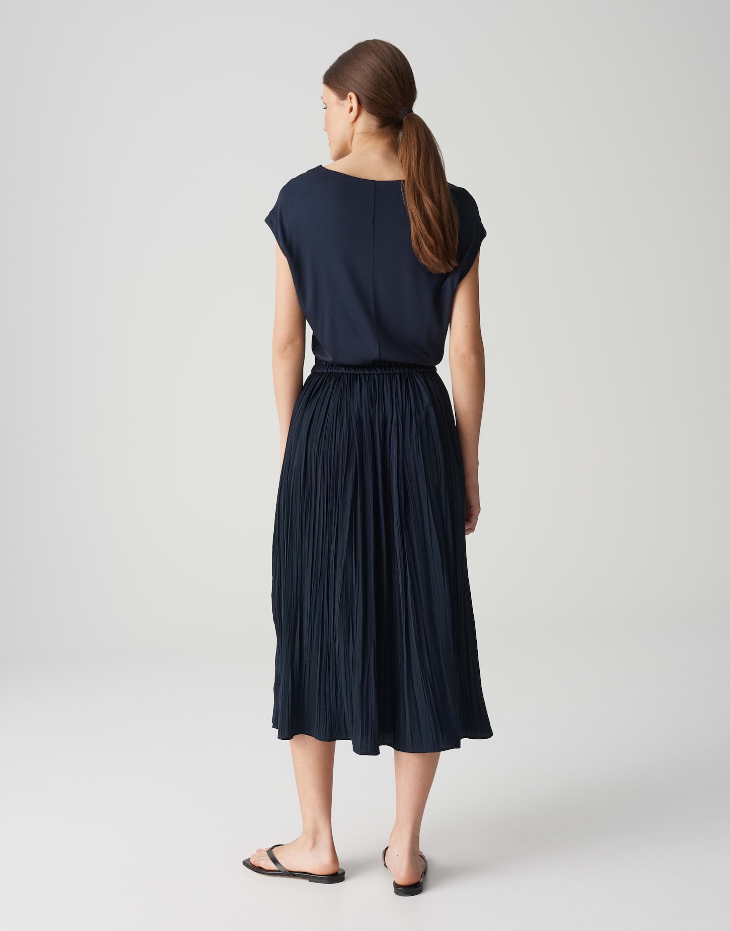 Opus Damen Kleider Coal Blue