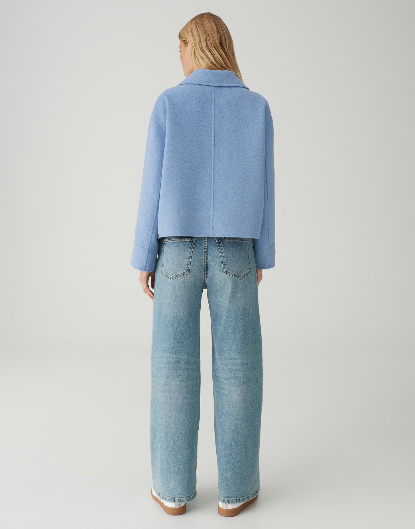 Opus Damen Jacken Water Blue