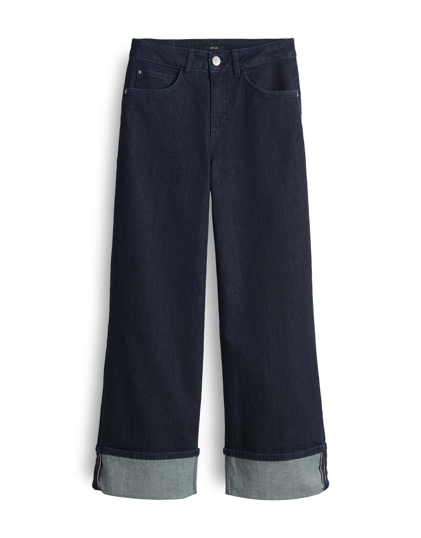 Opus Damen Jeans Rinsed Blue