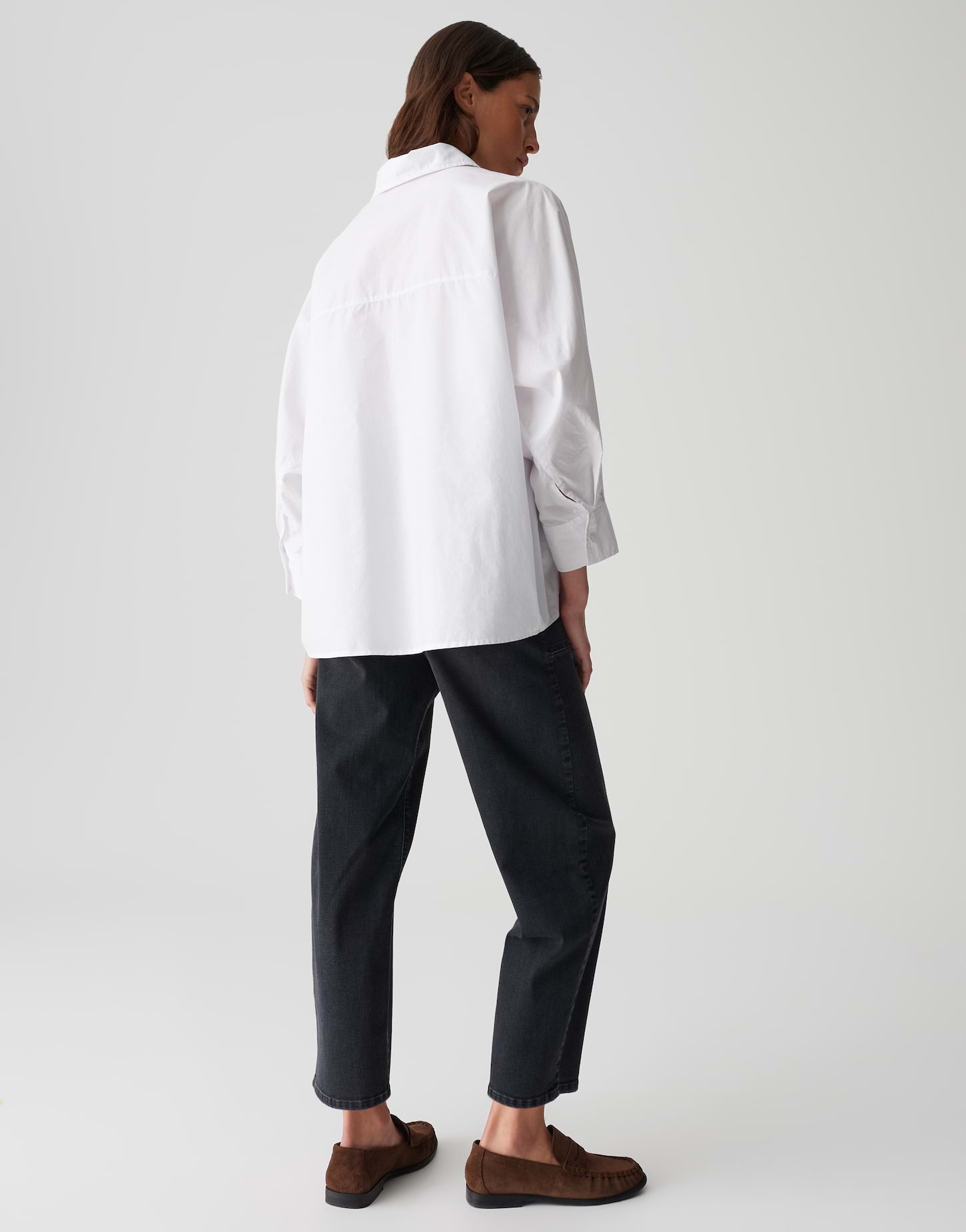 Opus Pants Damen Blusen  White