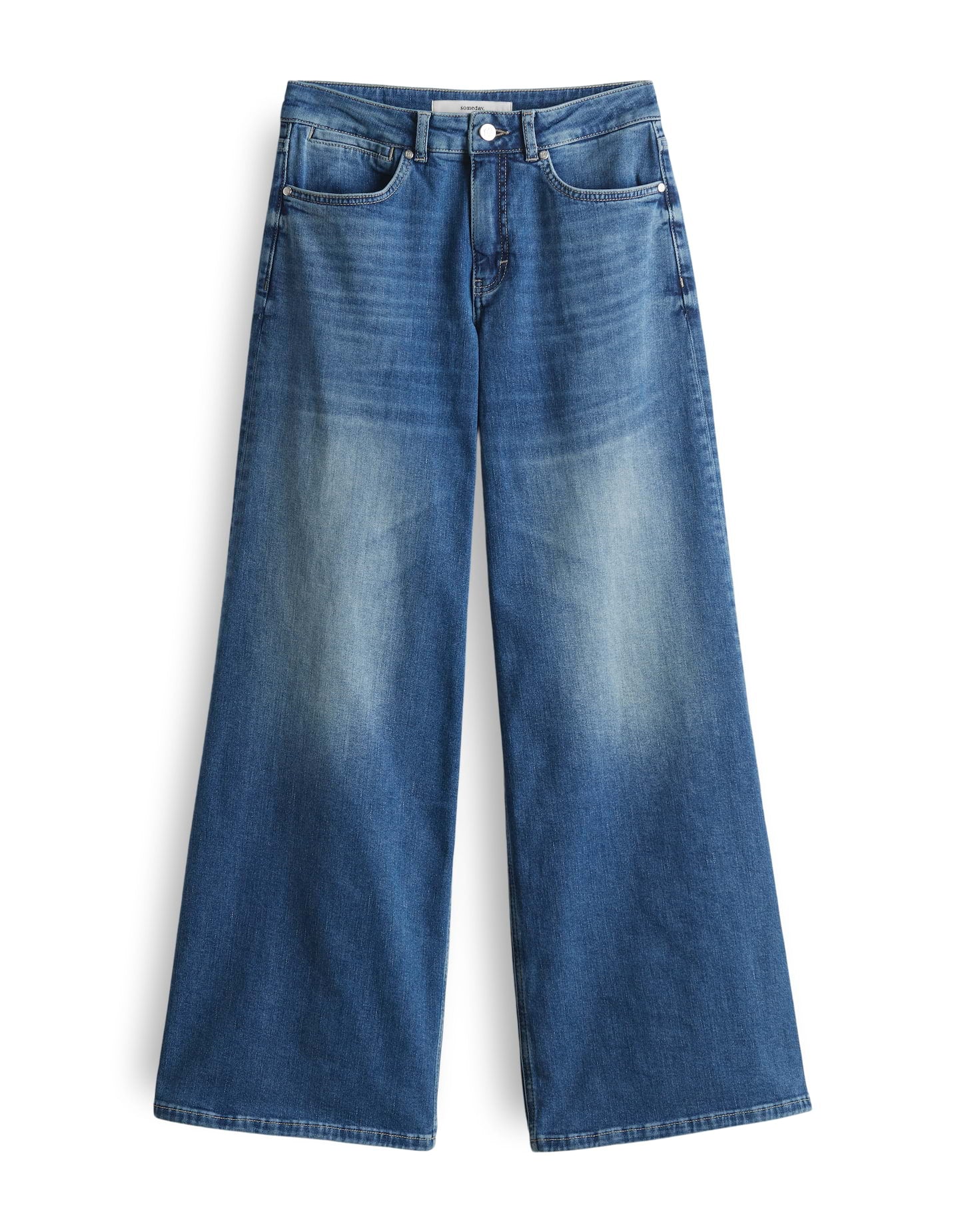 Someday Damen Jeans Mid Century Blu