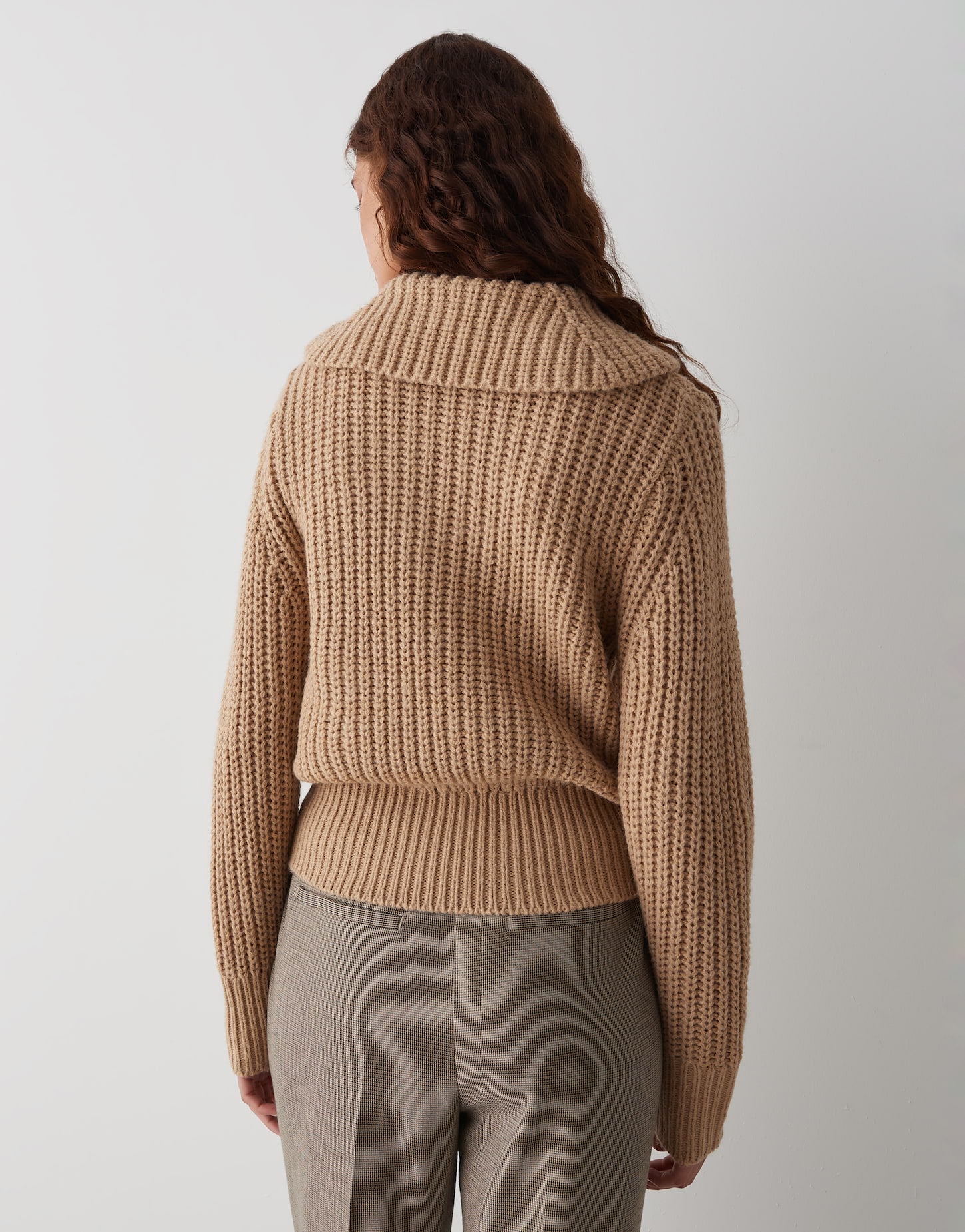 Opus Damen Pullover Caramel