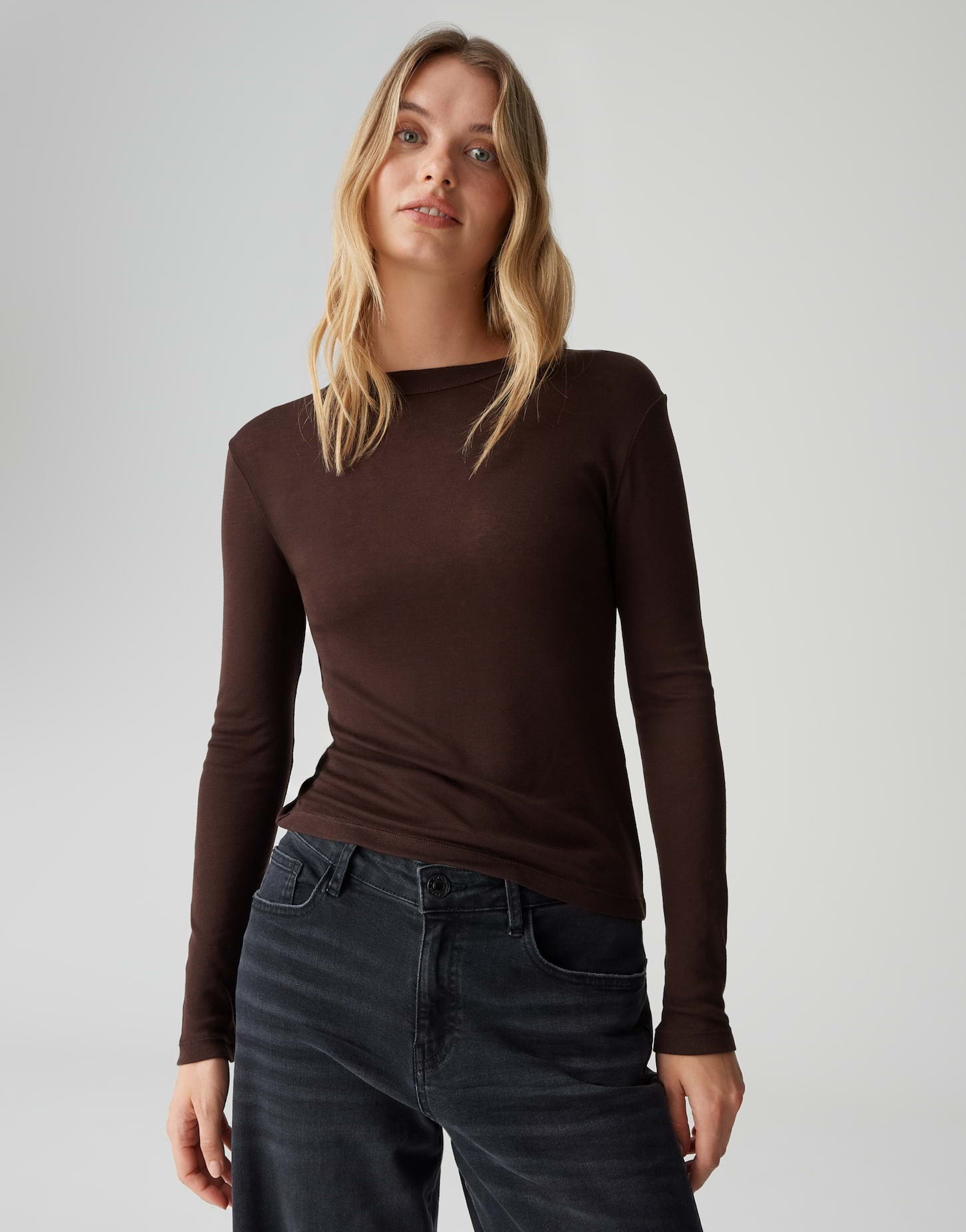 Opus Damen T-Shirts Coffee Bean