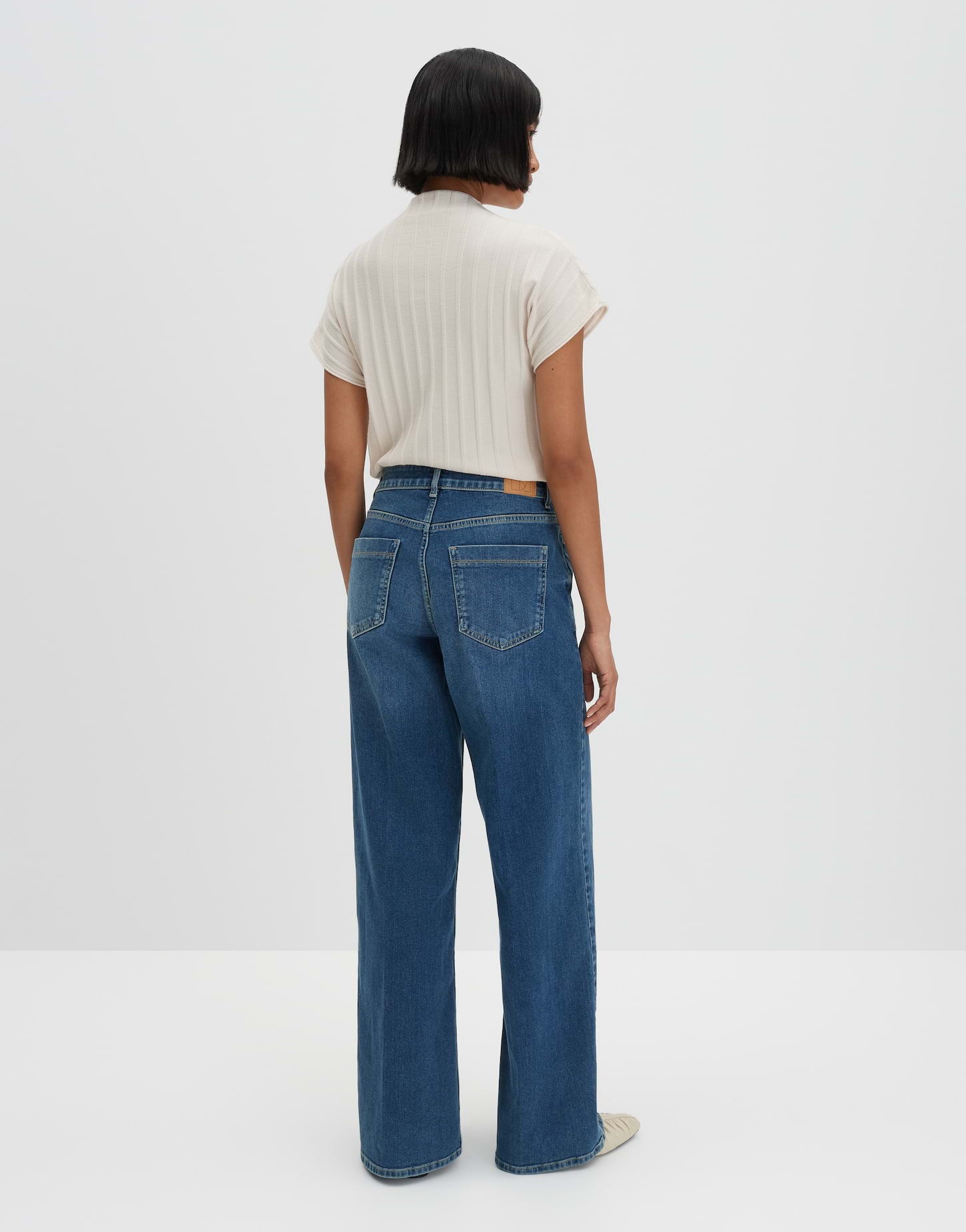 Someday Damen Jeans Mid Mist Blue