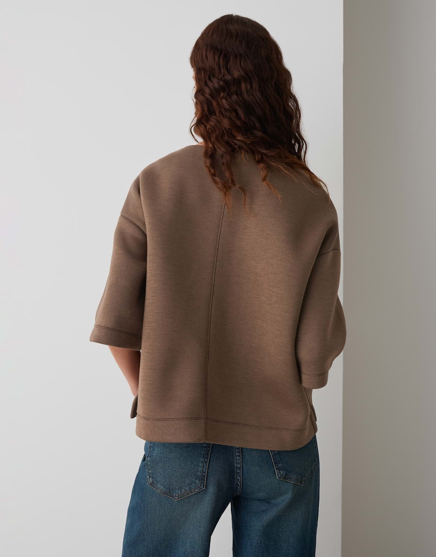 Opus Damen Sweatshirts Cocoa