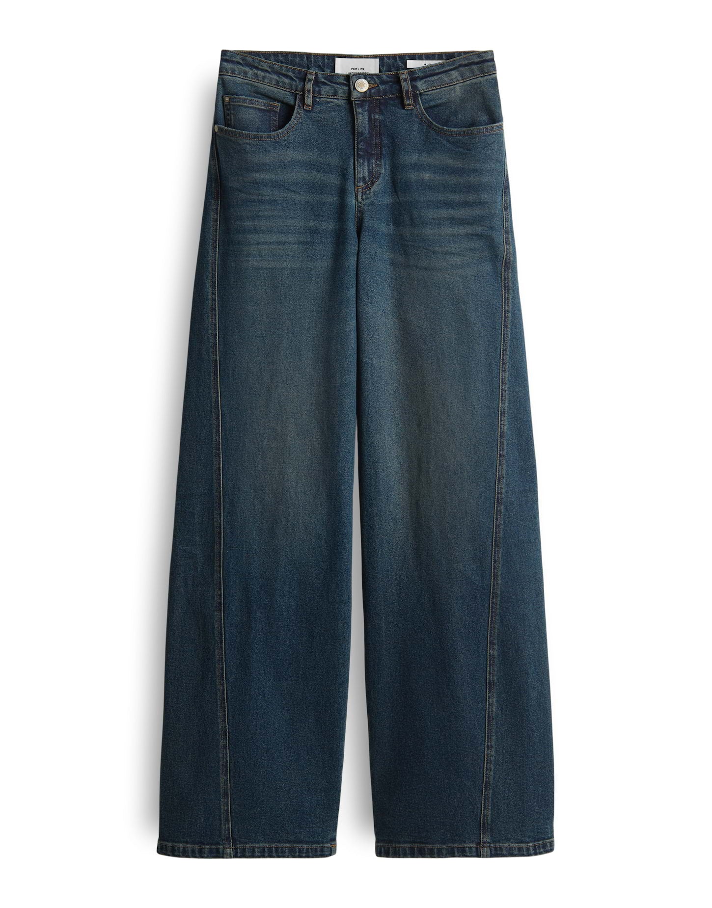Opus Damen Jeans Mid Dirty Blue