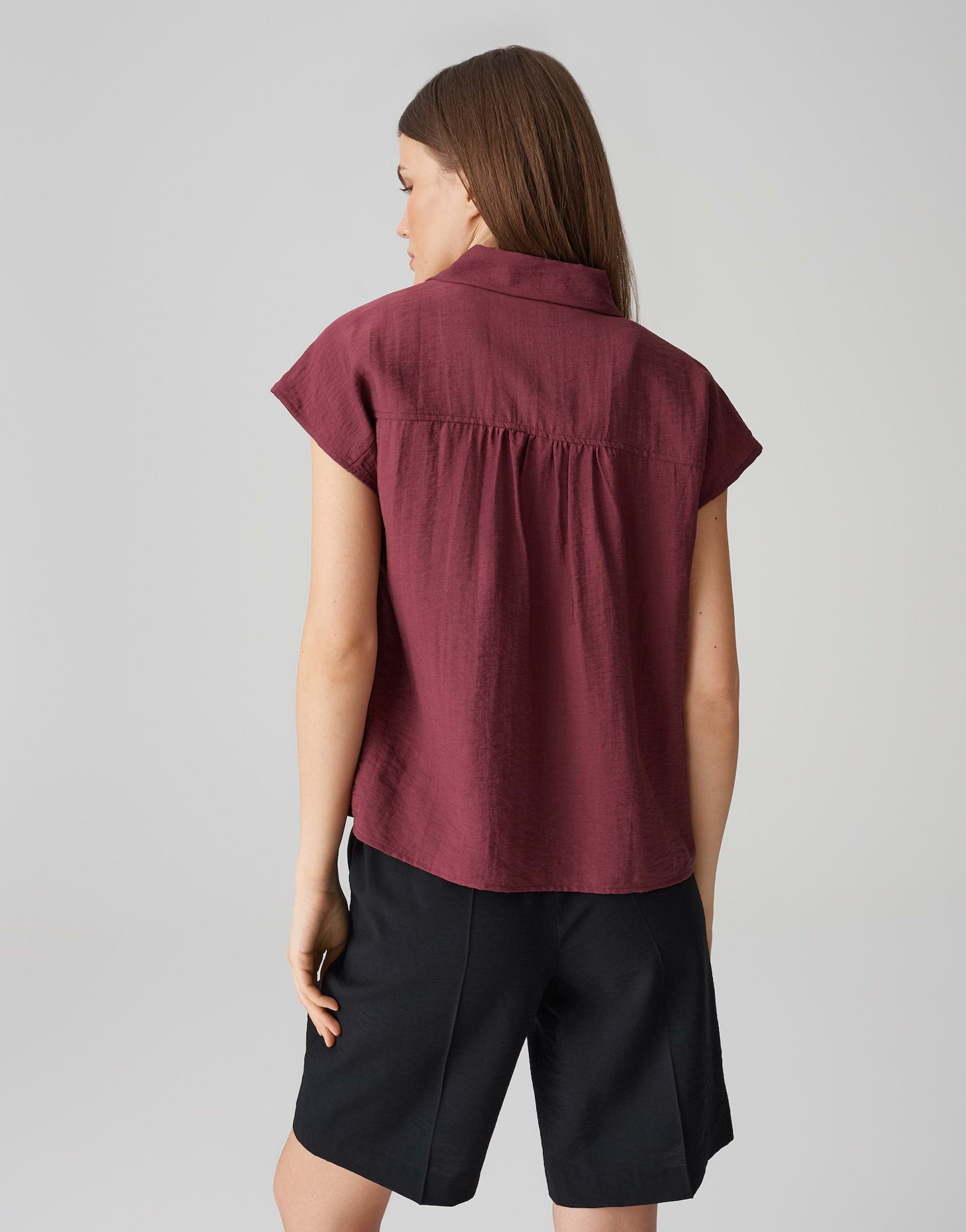 Opus Damen Blusen Cassis