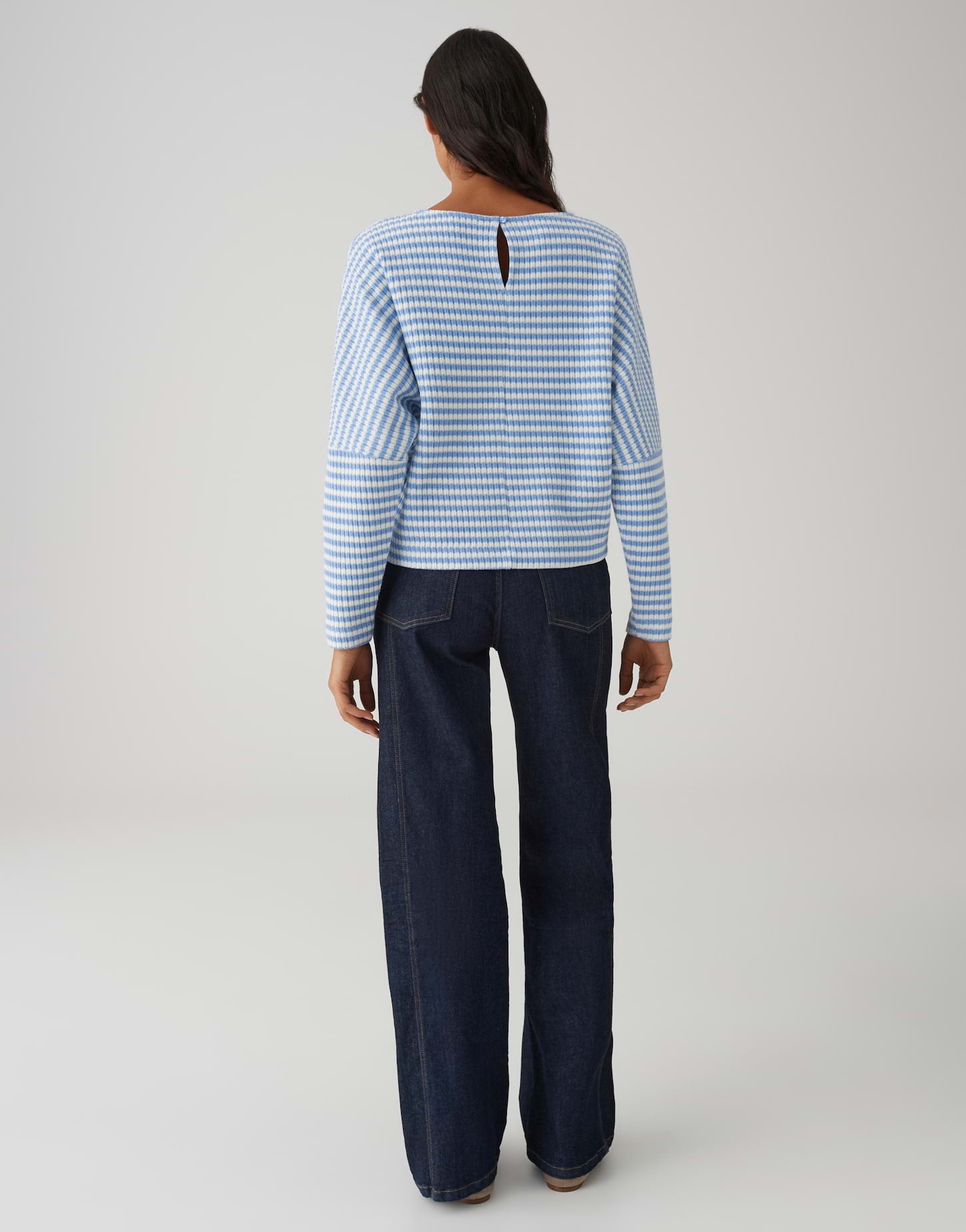 Opus Damen Sweatshirts Water Blue