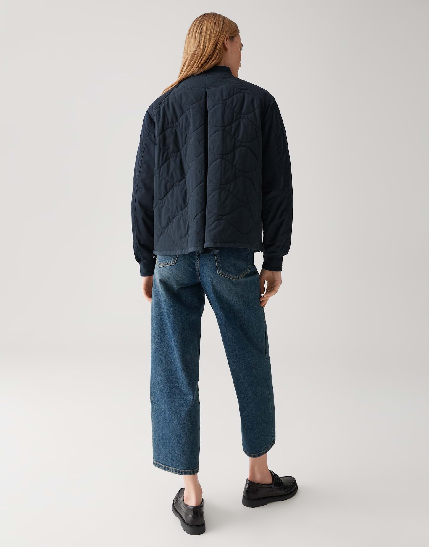 Opus Damen Jacken Coal Blue