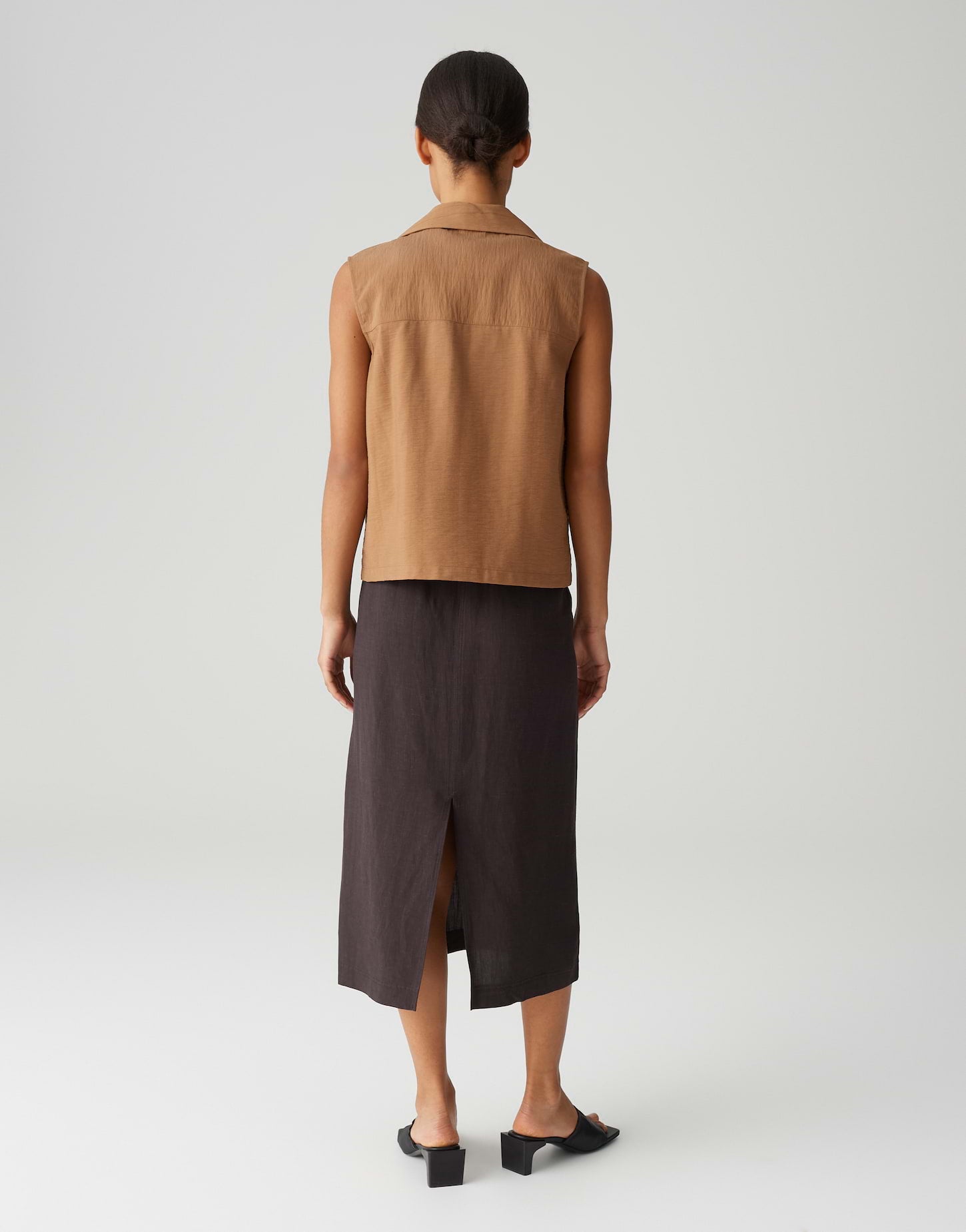 Opus Damen Indoorwesten Golden Oak