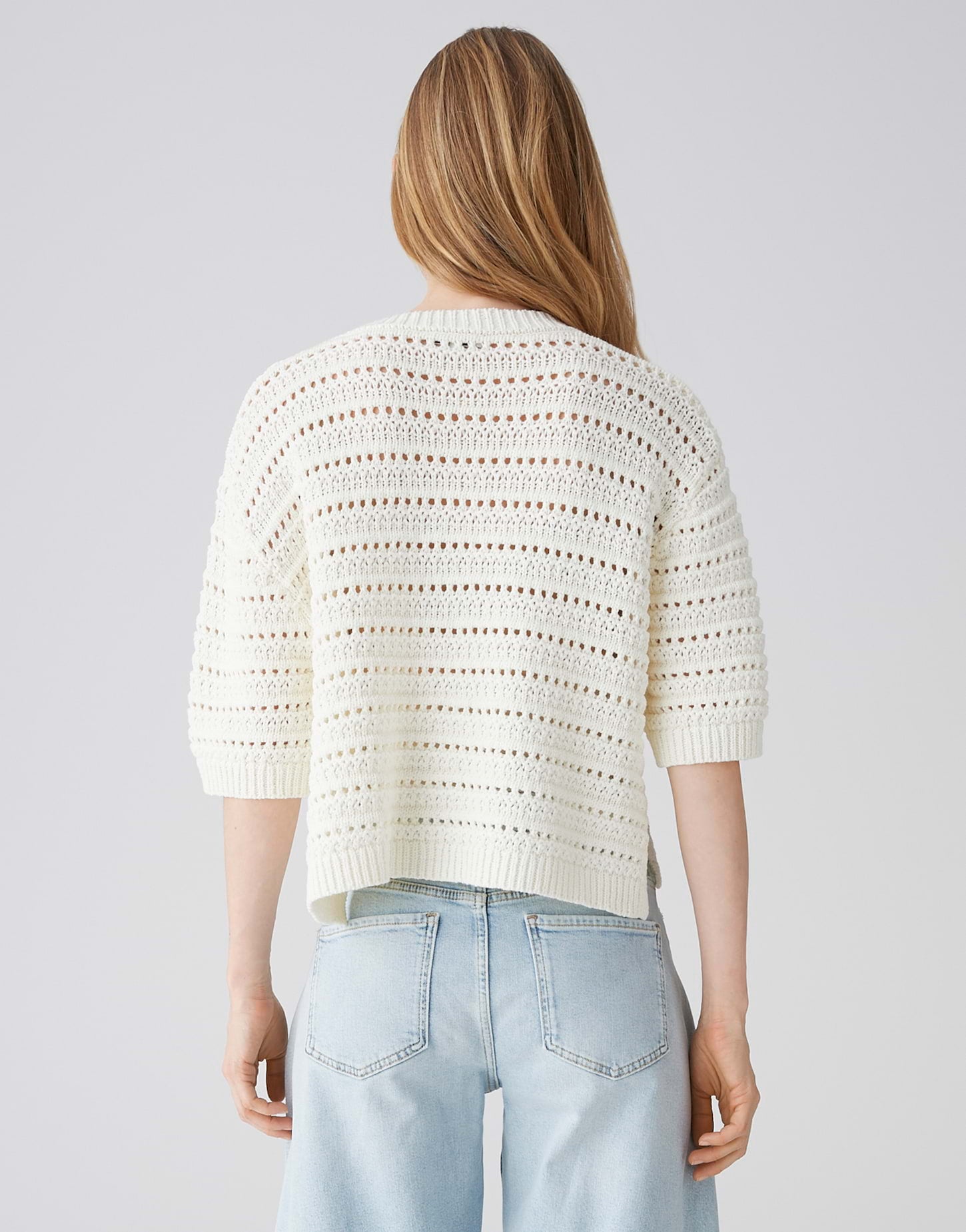 Opus Damen Pullover Milk