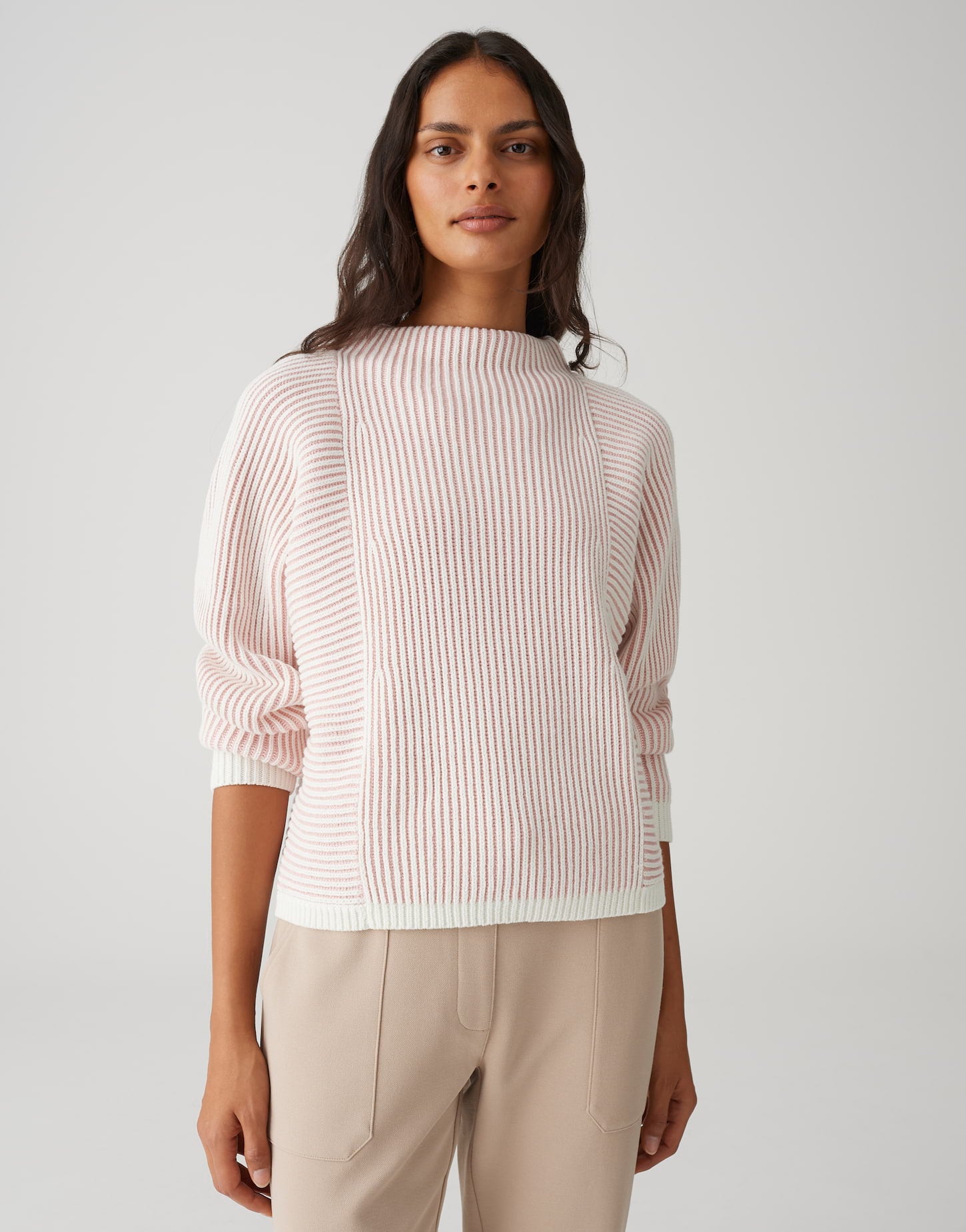 Opus Damen Pullover Coral Blush