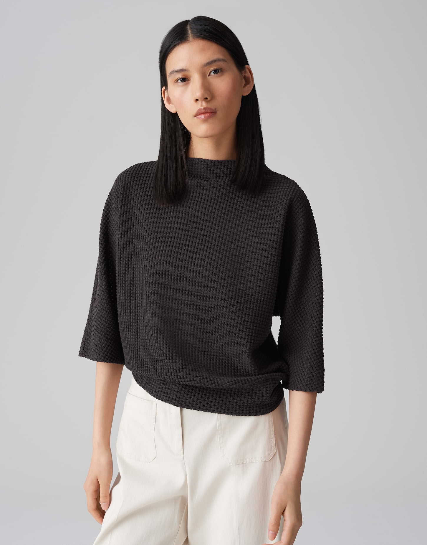 Opus Damen Sweatshirts Midnight Brown