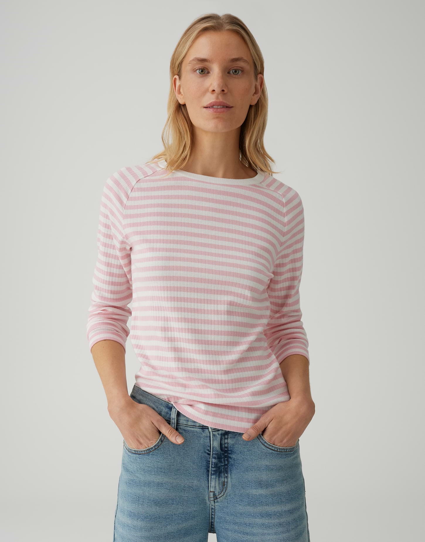 Opus Damen T-Shirts Coral Blush