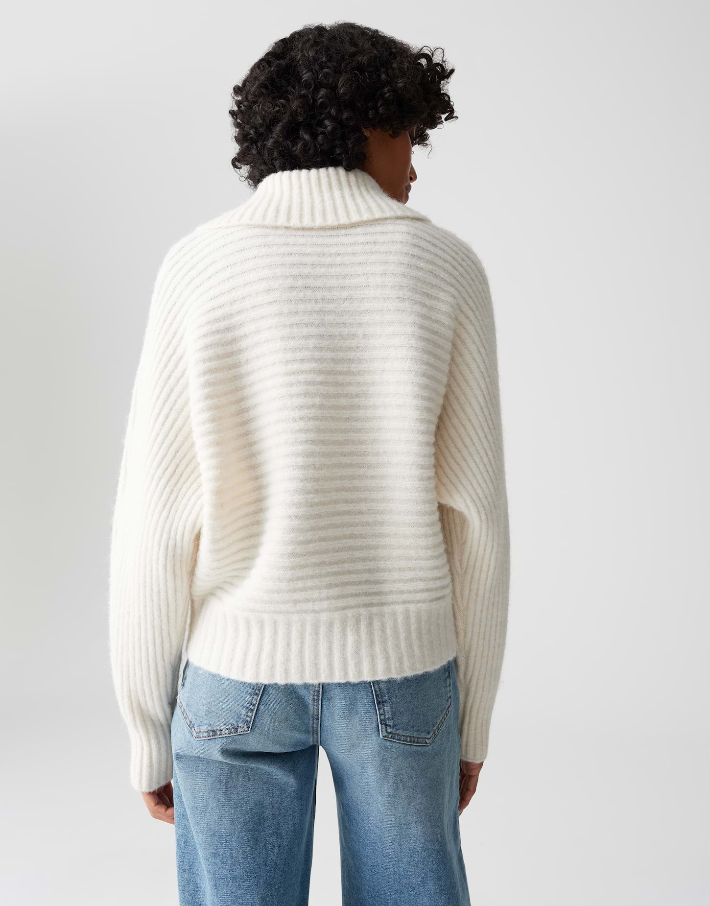 Opus Damen Pullover Soft Cream
