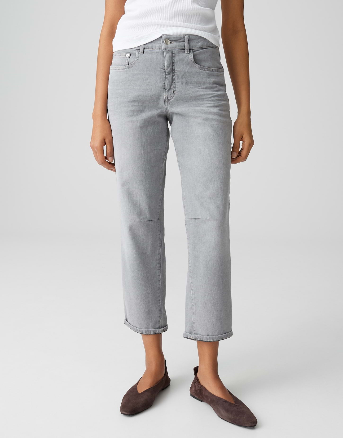 Opus Pants Damen Jeans  Light Car