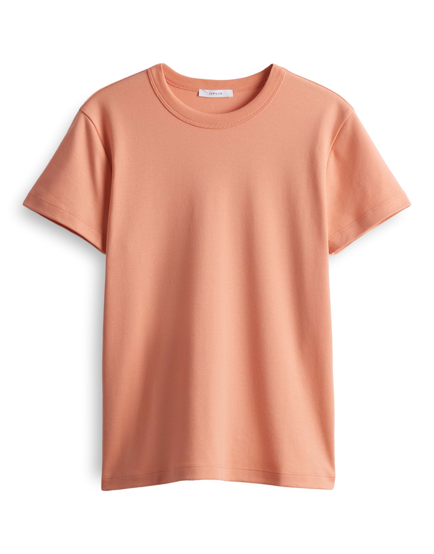 Opus Damen T-Shirts Pale Orange