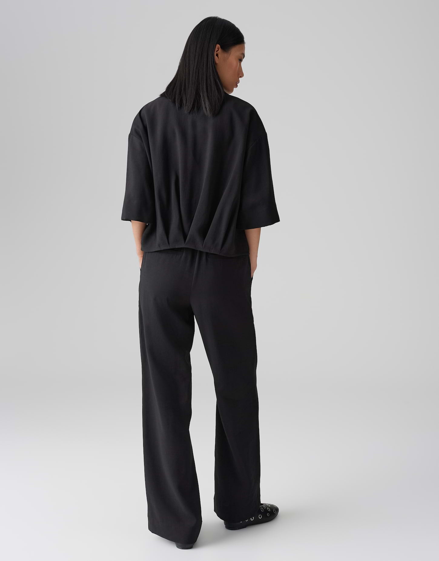 Opus Damen Blusen Black