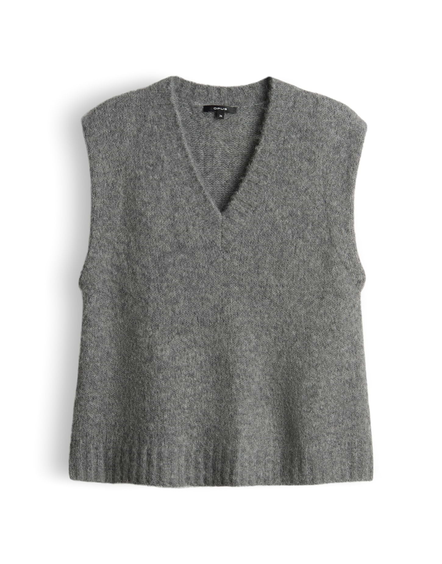Opus Damen Pullover Easy Grey