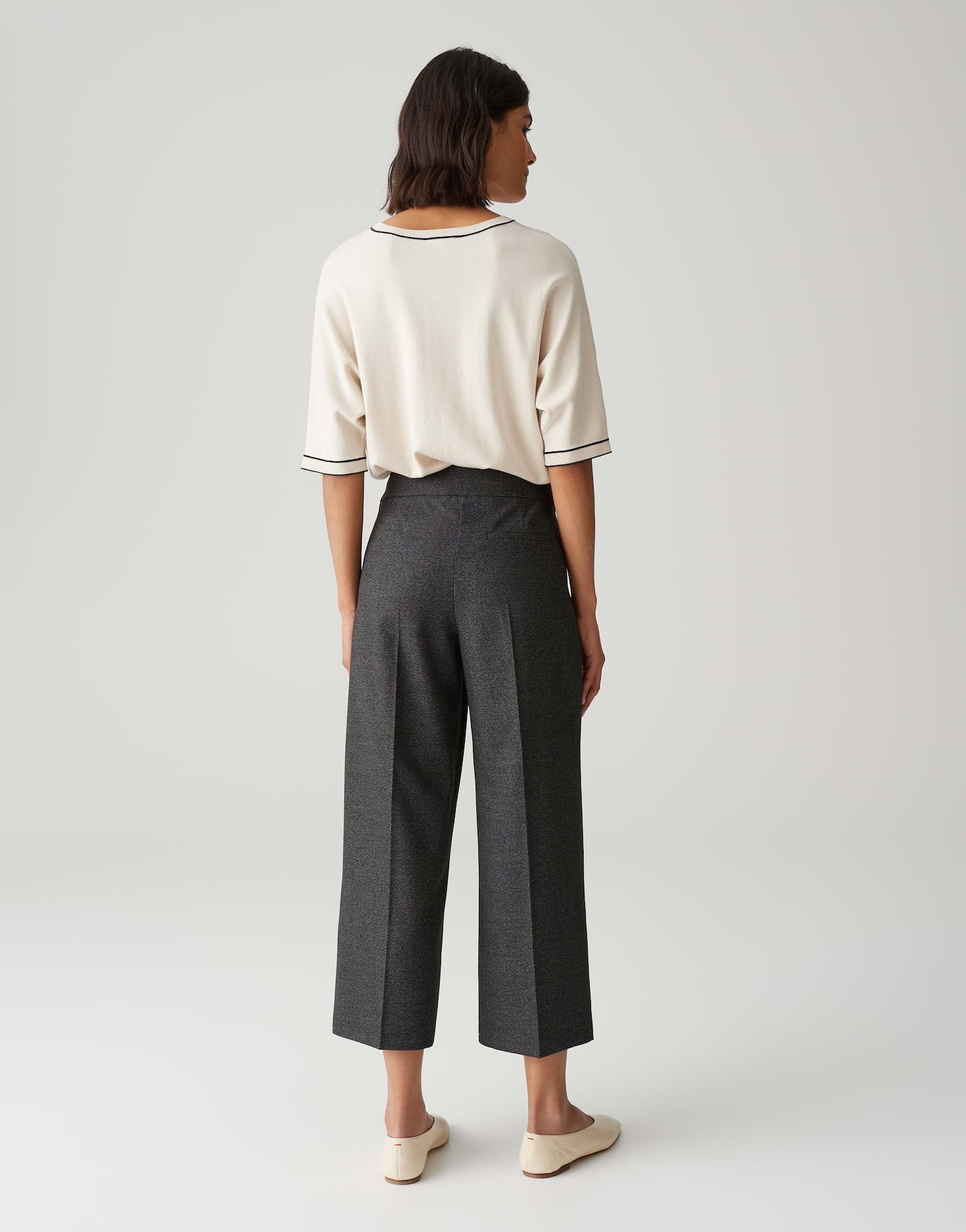 Opus Damen Hosen Black