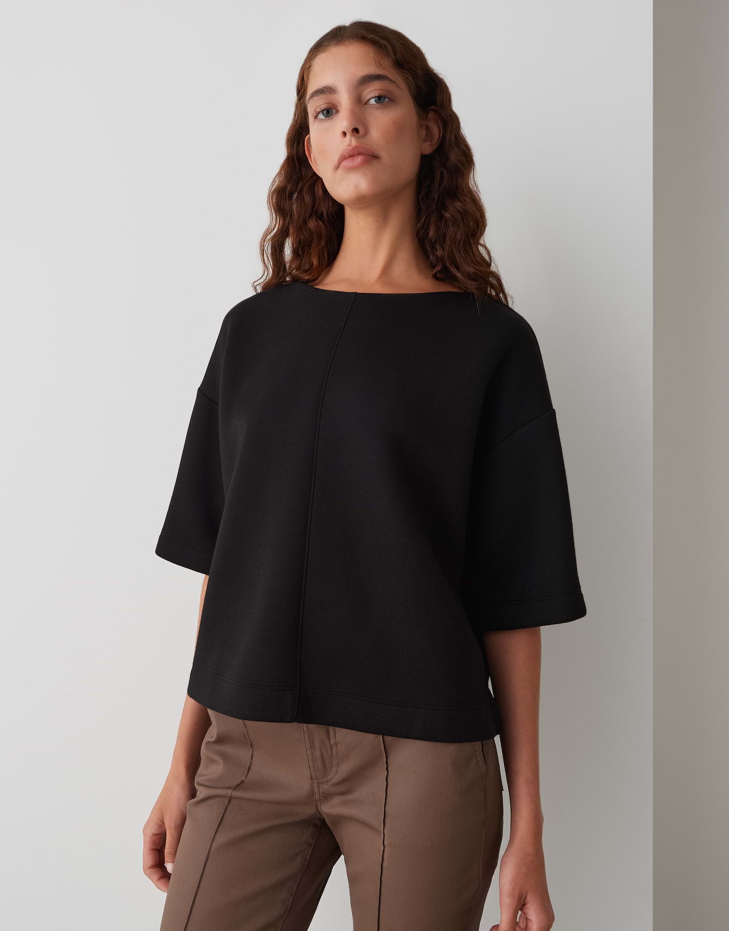 Opus Damen Sweatshirts Black
