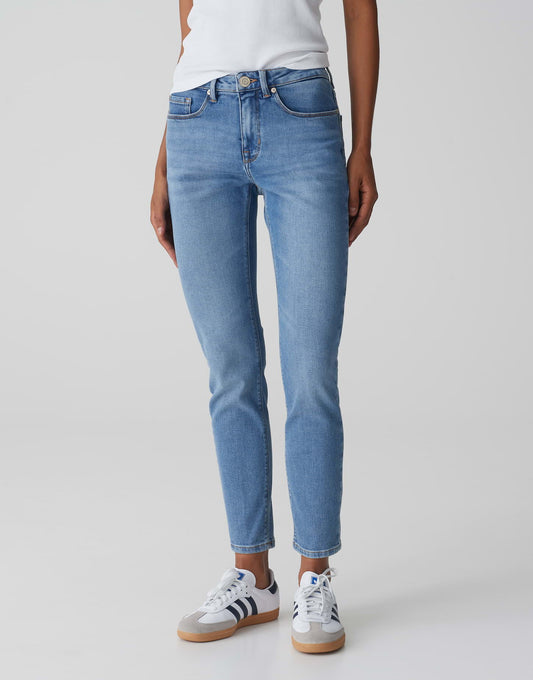 Opus Damen Jeans Ocean Blue Wash