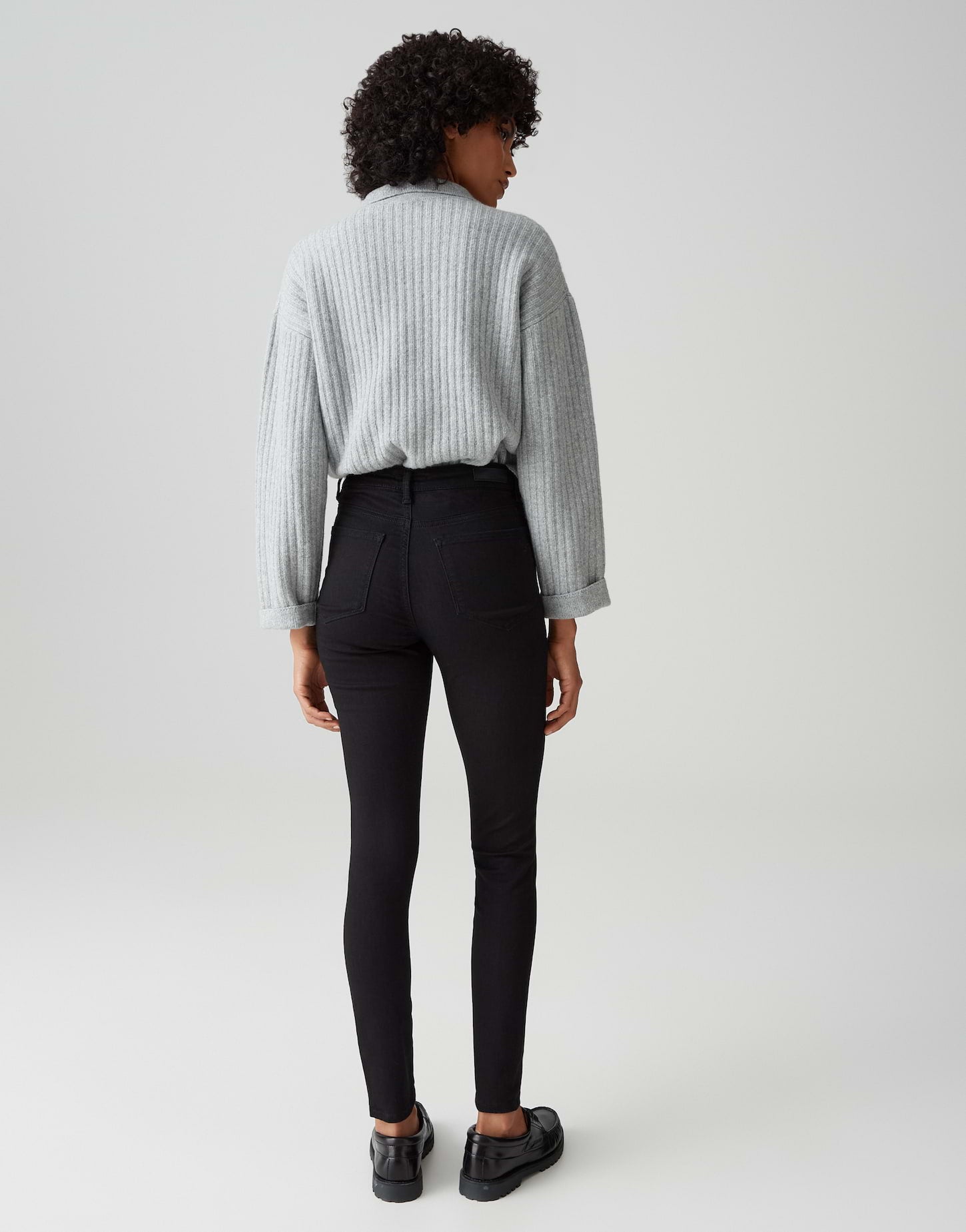 Opus Damen Jeans Black