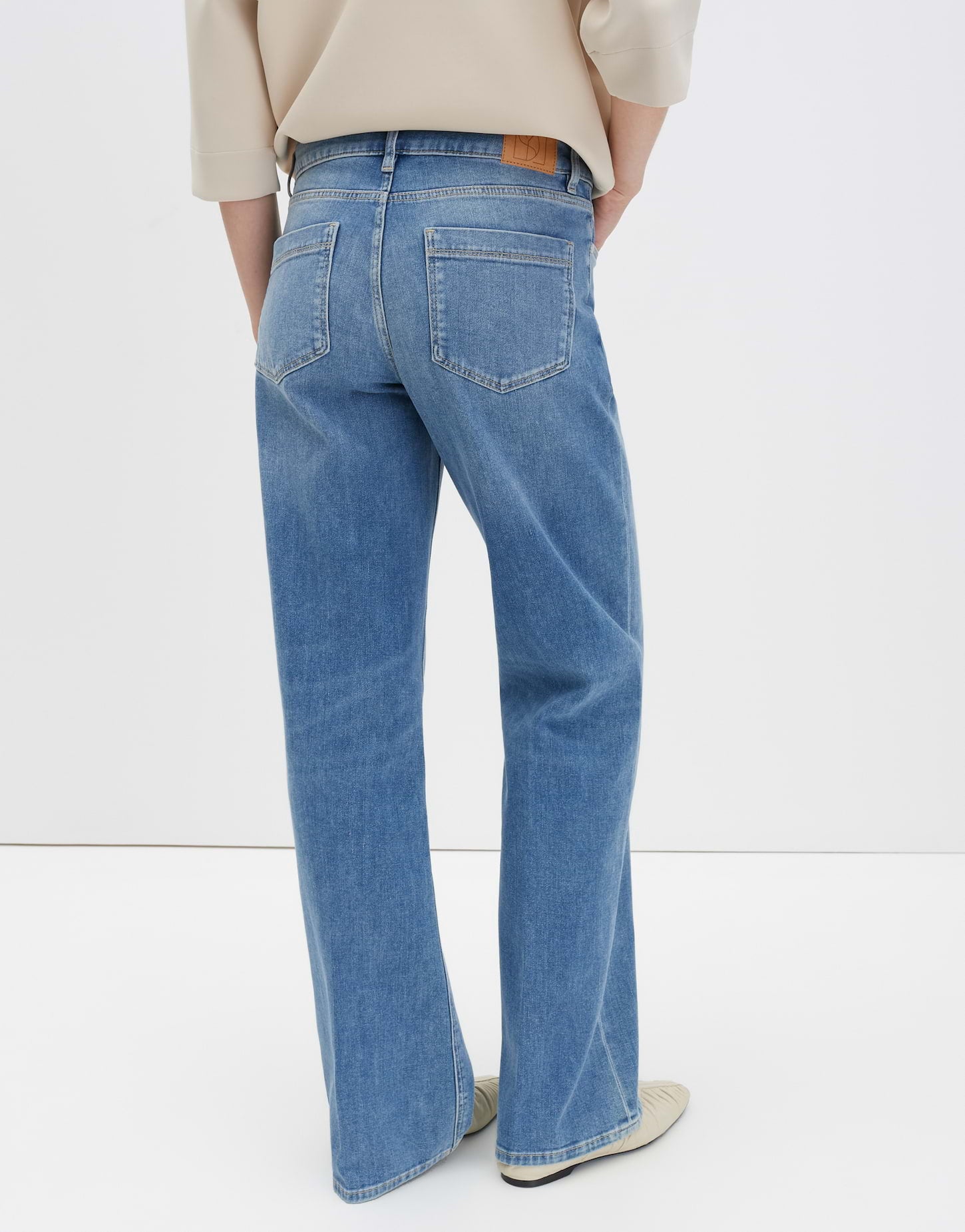 Someday Damen Jeans Mid Ocean Blue