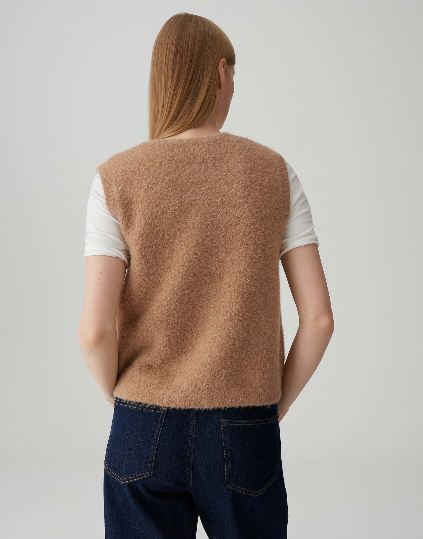 Opus Pants Damen Pullover  Golden Oa