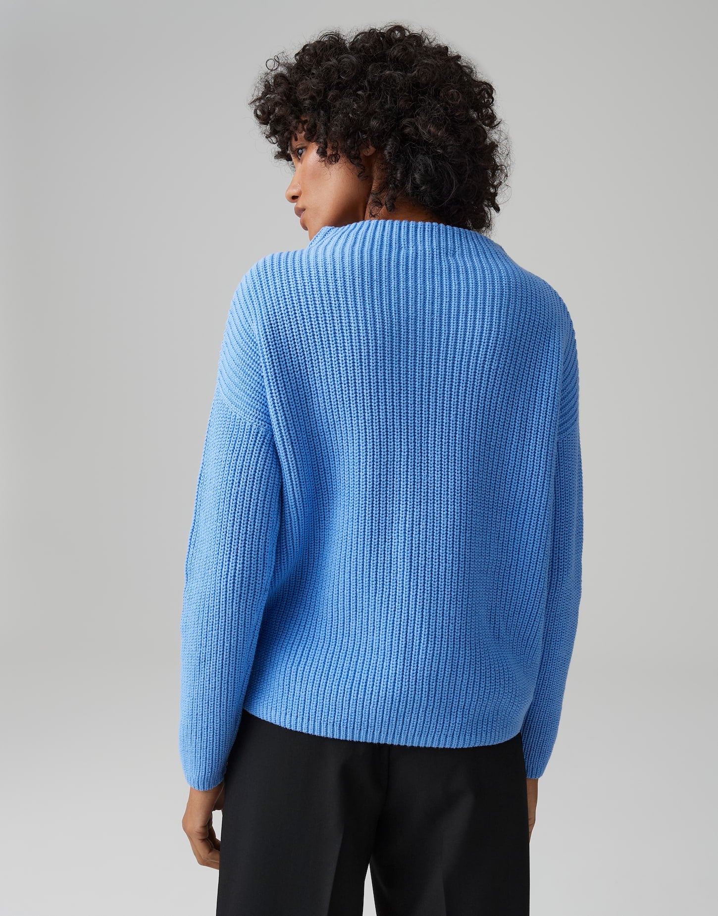 Opus Damen Pullover Water Blue